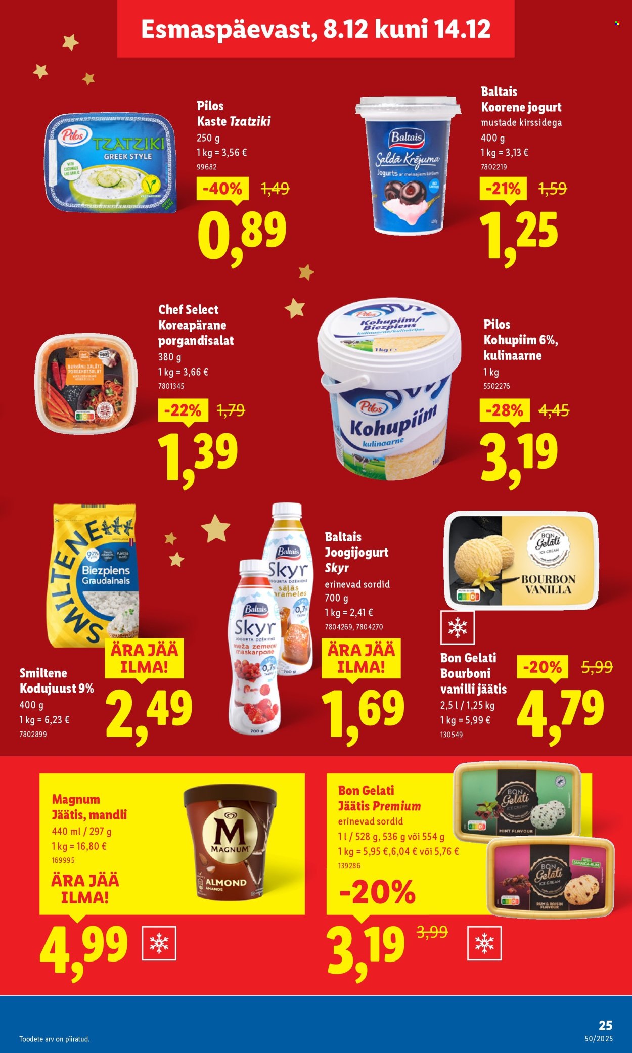 lidl - Lidl kliendileht - Kliendileht (8.12 - 14.12.2025) - page: 25