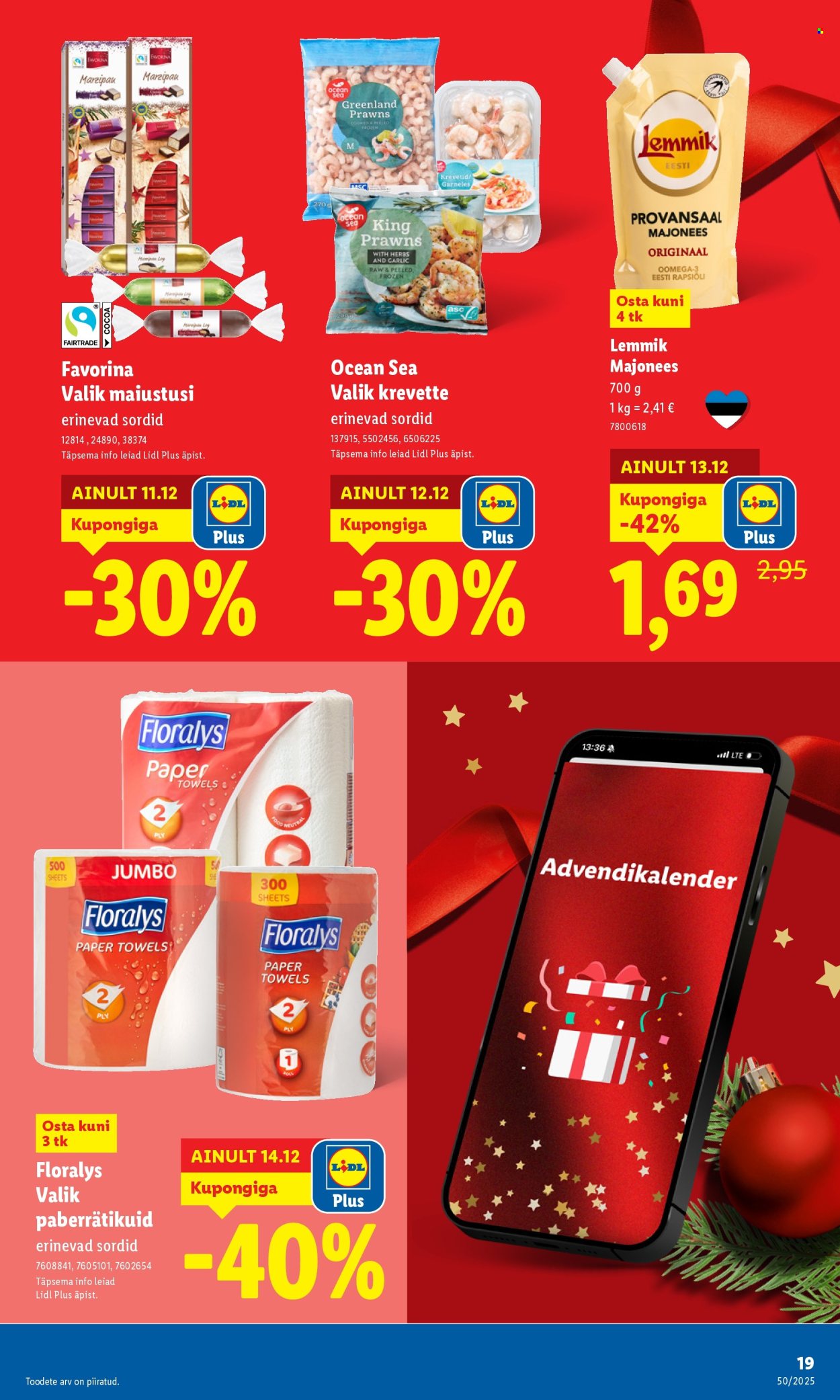 lidl - Lidl kliendileht - Kliendileht (8.12 - 14.12.2025) - page: 19
