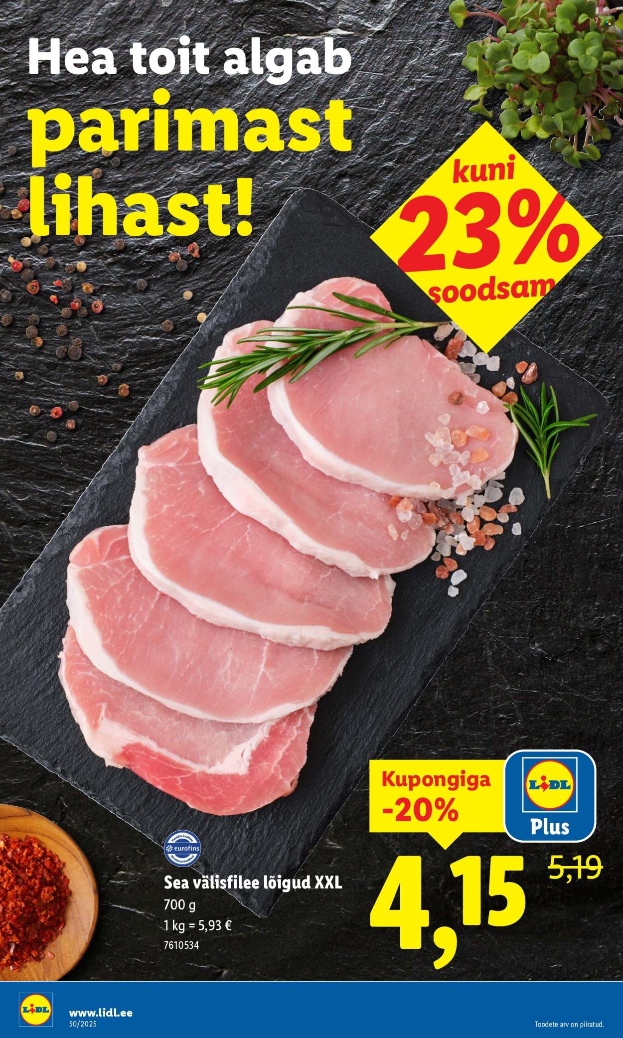 lidl - Lidl kliendileht - Kliendileht (8.12 - 14.12.2025) - page: 8