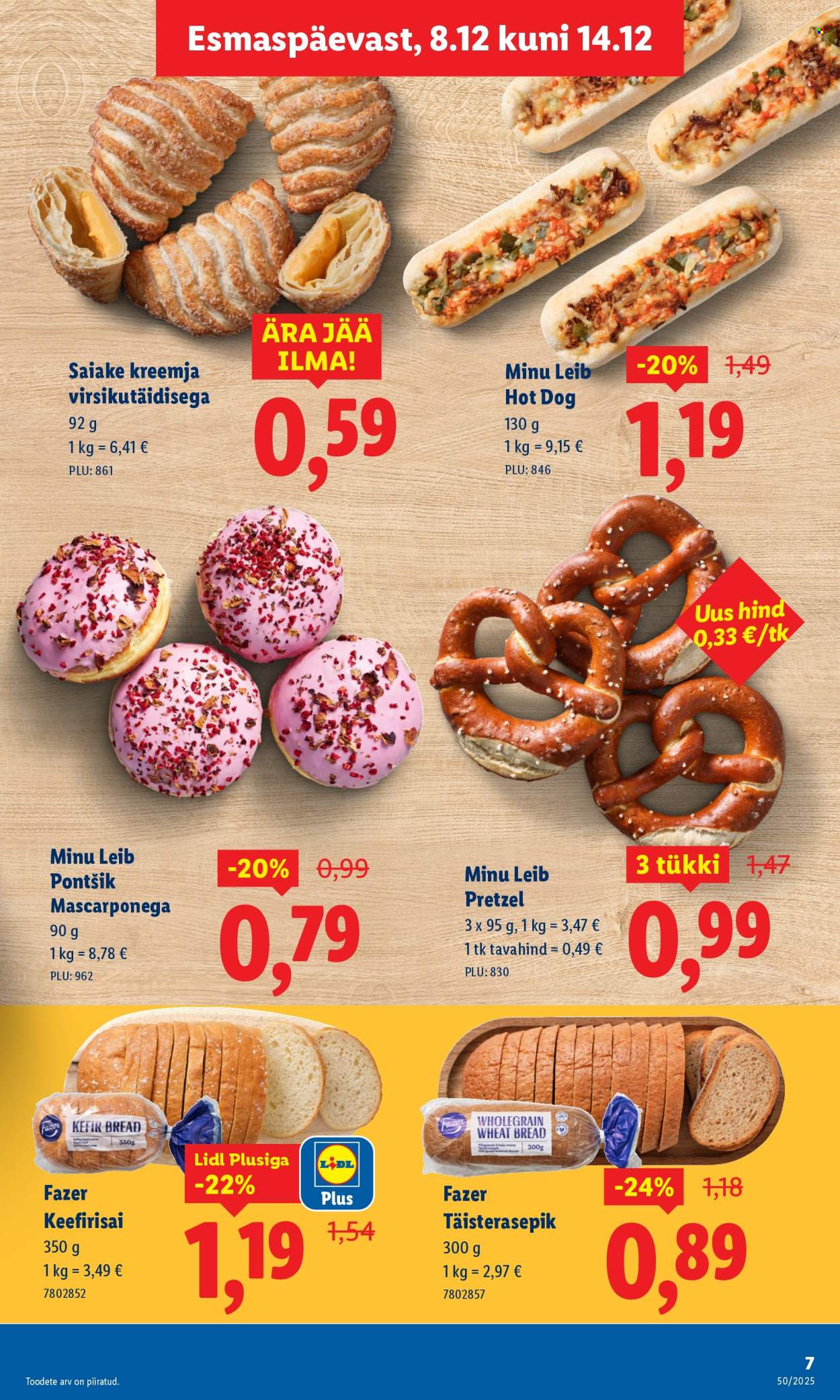 lidl - Lidl kliendileht - Kliendileht (8.12 - 14.12.2025) - page: 7