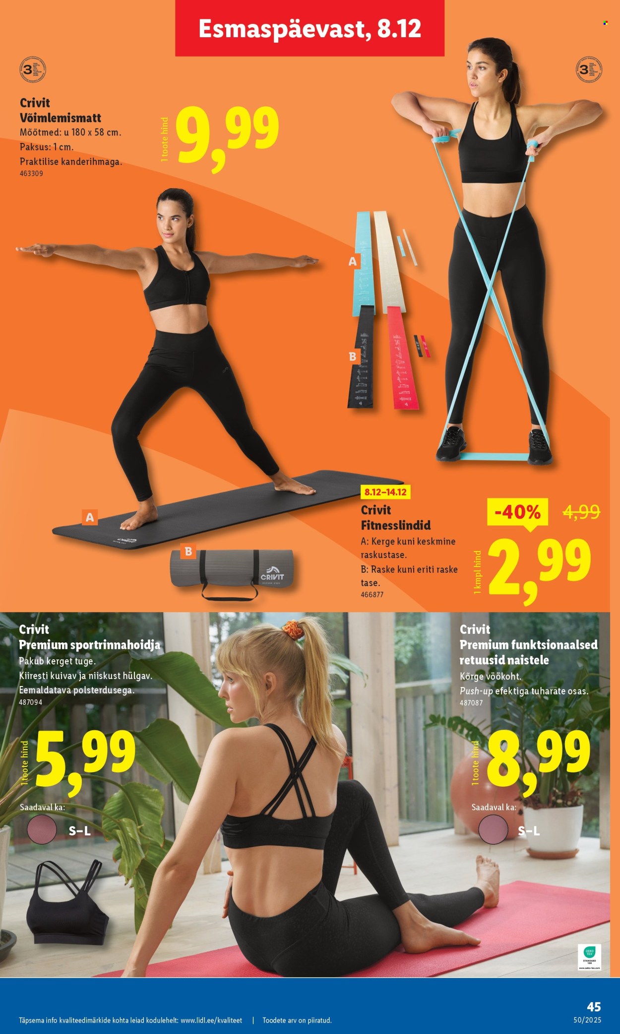 lidl - Lidl kliendileht - Kliendileht (8.12 - 14.12.2025) - page: 45