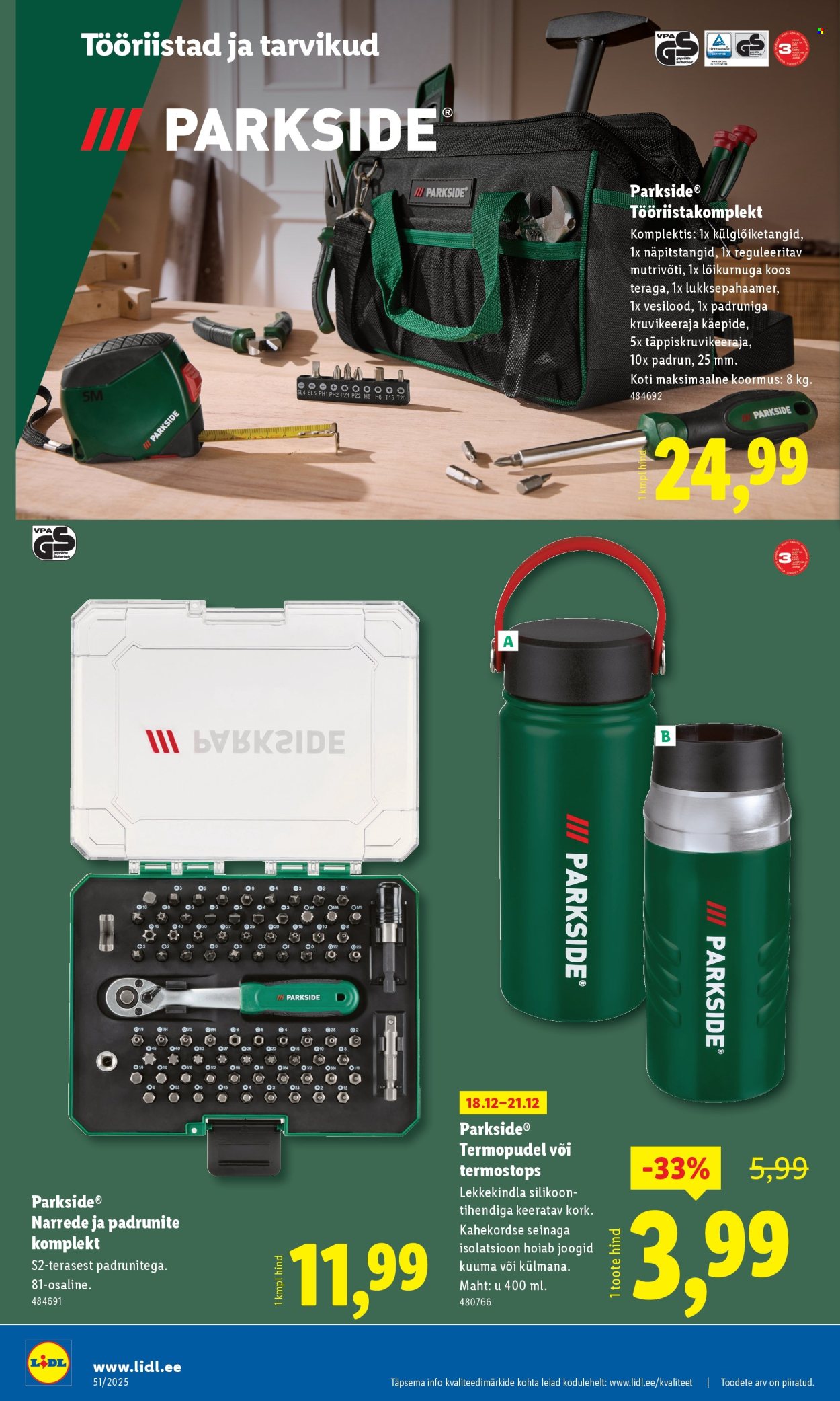 lidl - Lidl kliendileht - Kliendileht (15.12 - 21.12.2025) - page: 58