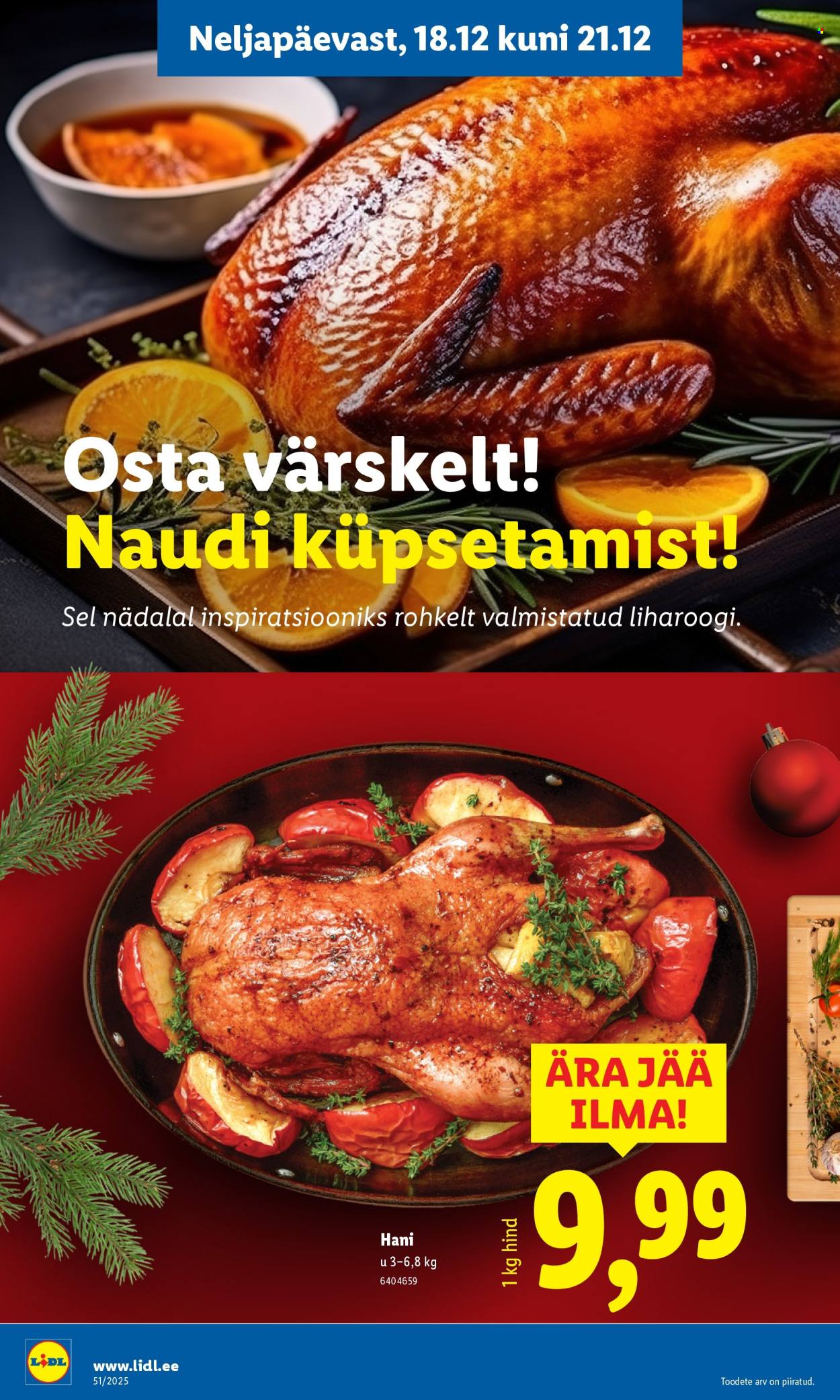 lidl - Lidl kliendileht - Kliendileht (15.12 - 21.12.2025) - page: 74