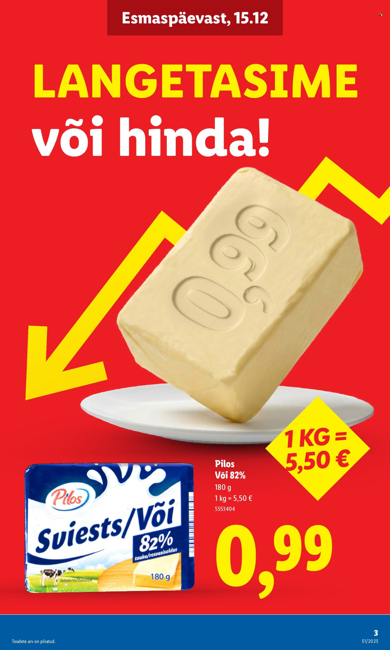 lidl - Lidl kliendileht - Kliendileht (15.12 - 21.12.2025) - page: 3