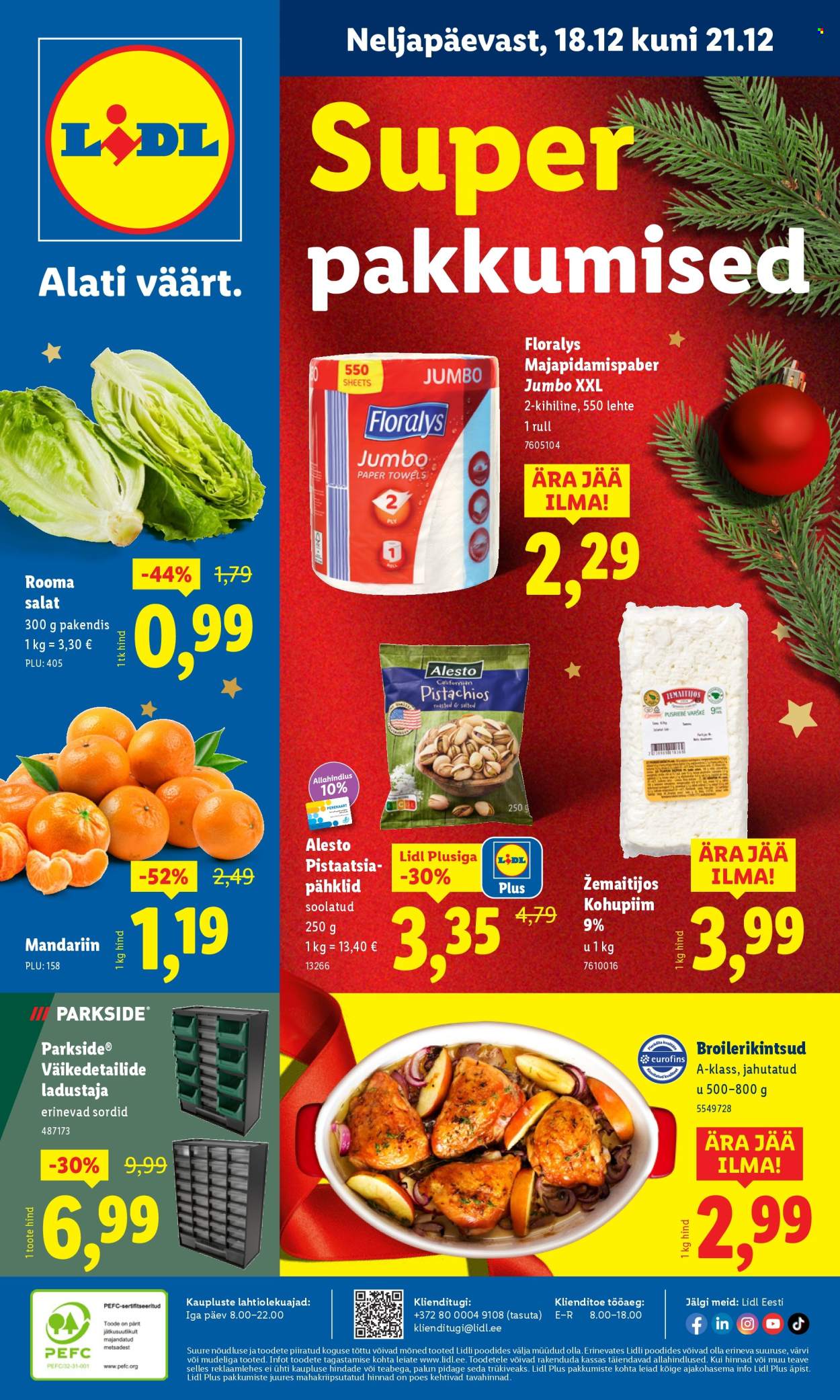 lidl - Lidl kliendileht - Kliendileht (15.12 - 21.12.2025) - page: 76