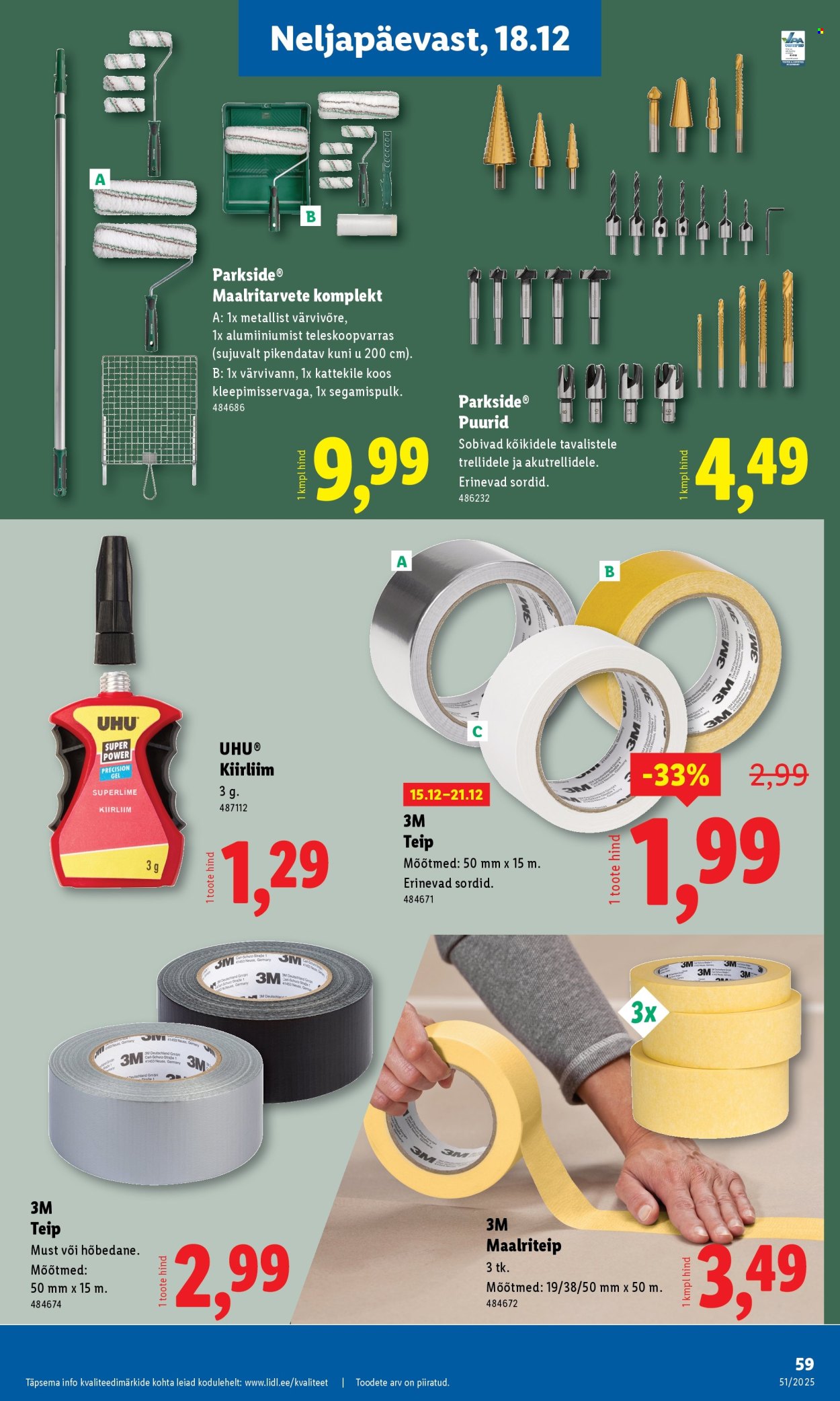 lidl - Lidl kliendileht - Kliendileht (15.12 - 21.12.2025) - page: 59