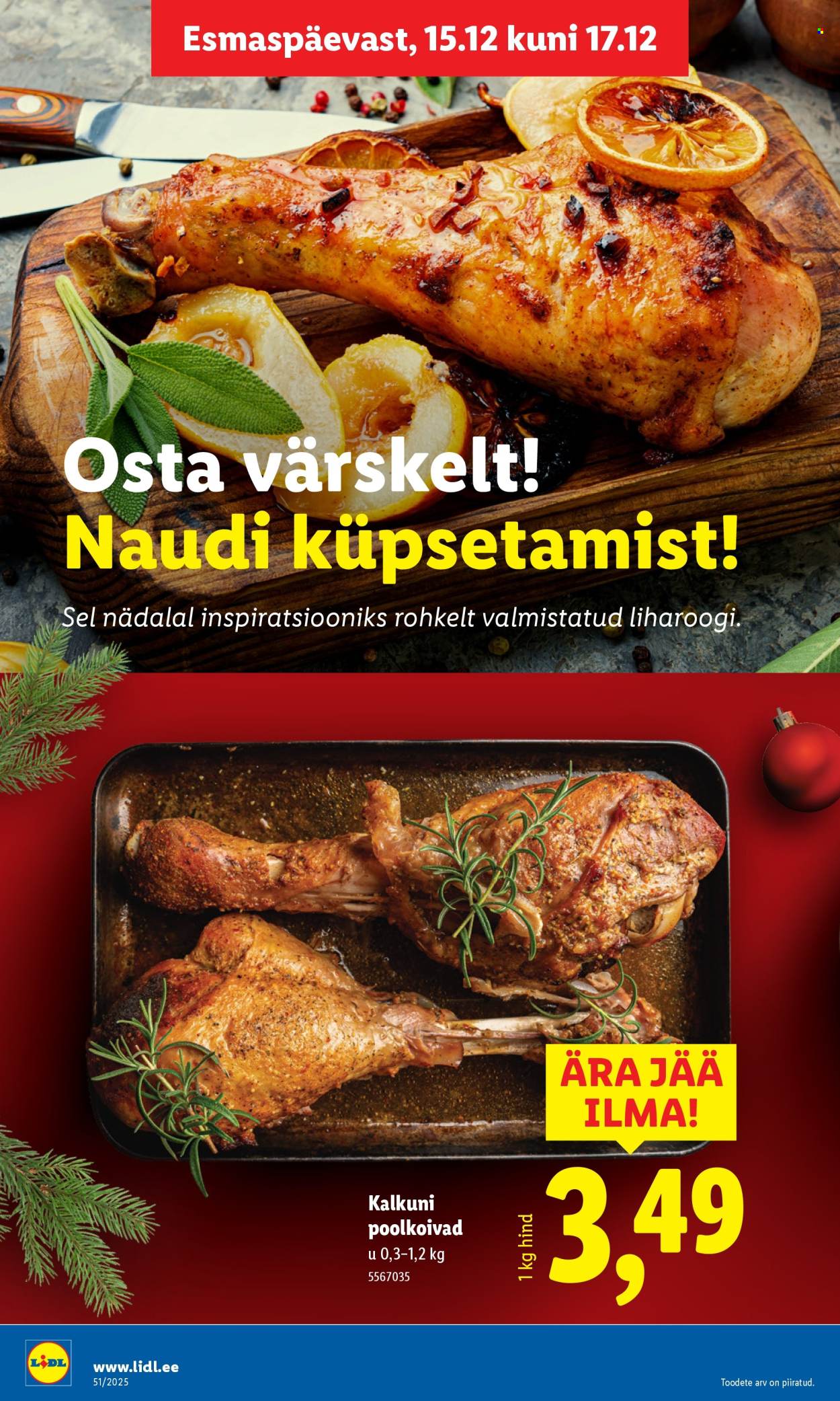 lidl - Lidl kliendileht - Kliendileht (15.12 - 21.12.2025) - page: 8