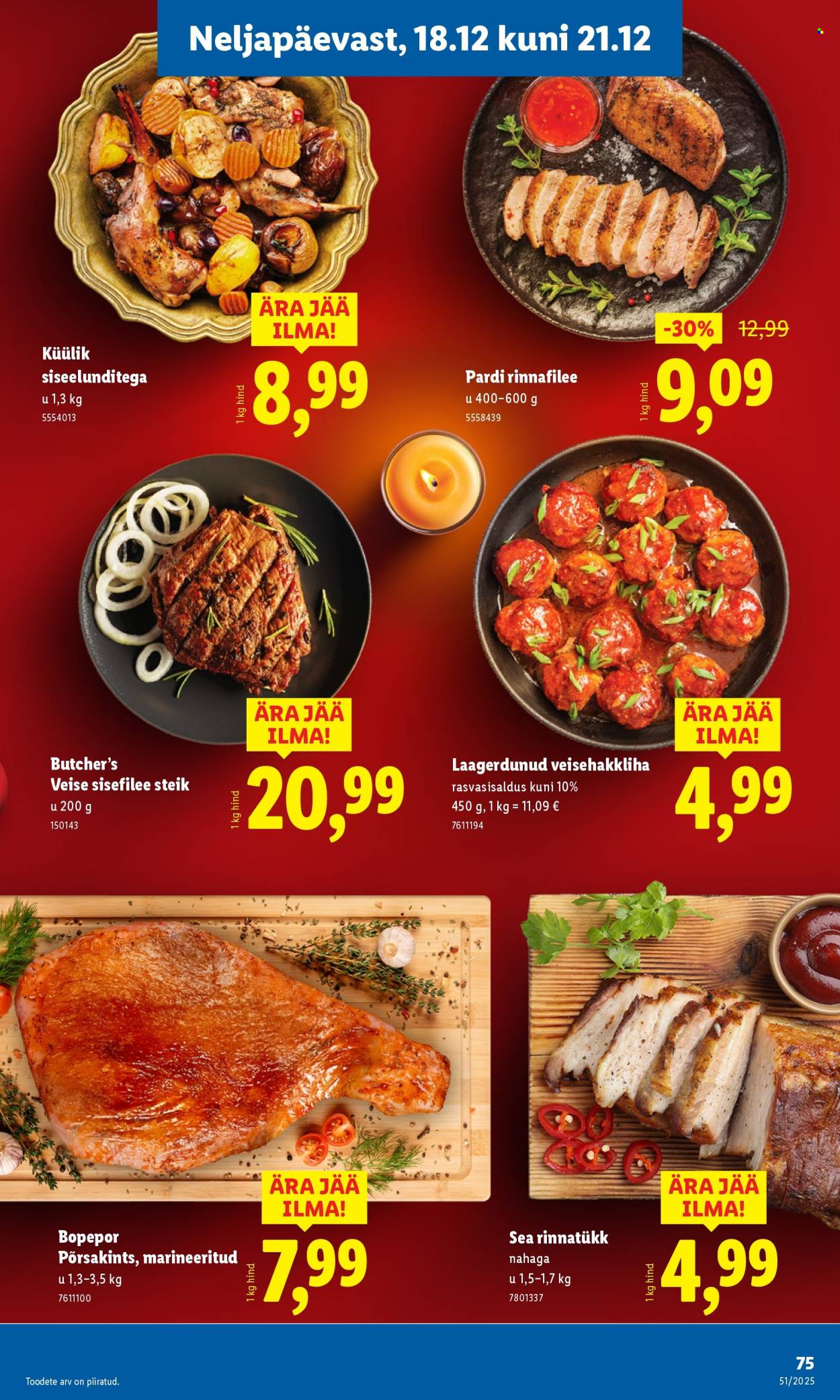 lidl - Lidl kliendileht - Kliendileht (15.12 - 21.12.2025) - page: 75