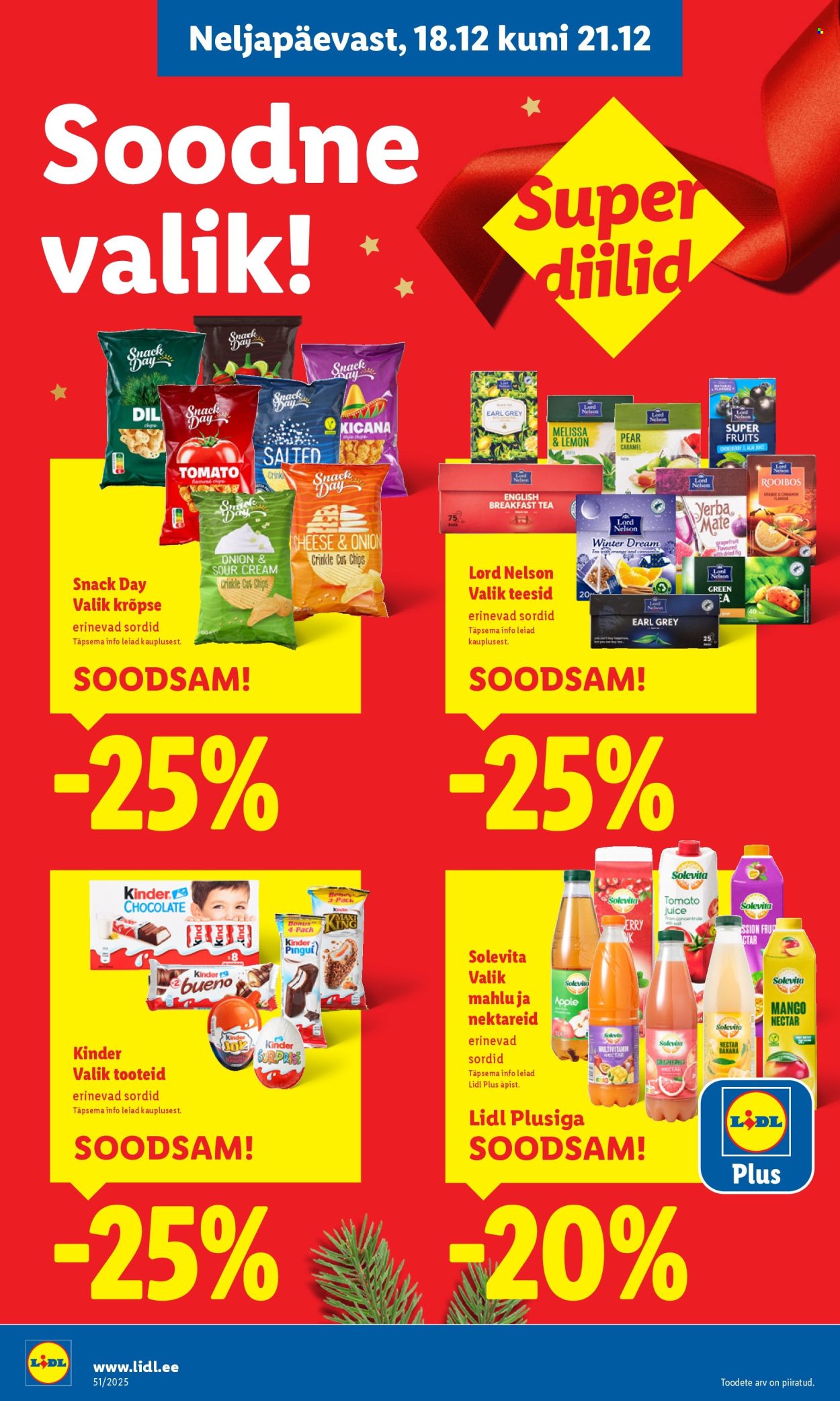 lidl - Lidl kliendileht - Kliendileht (15.12 - 21.12.2025) - page: 70