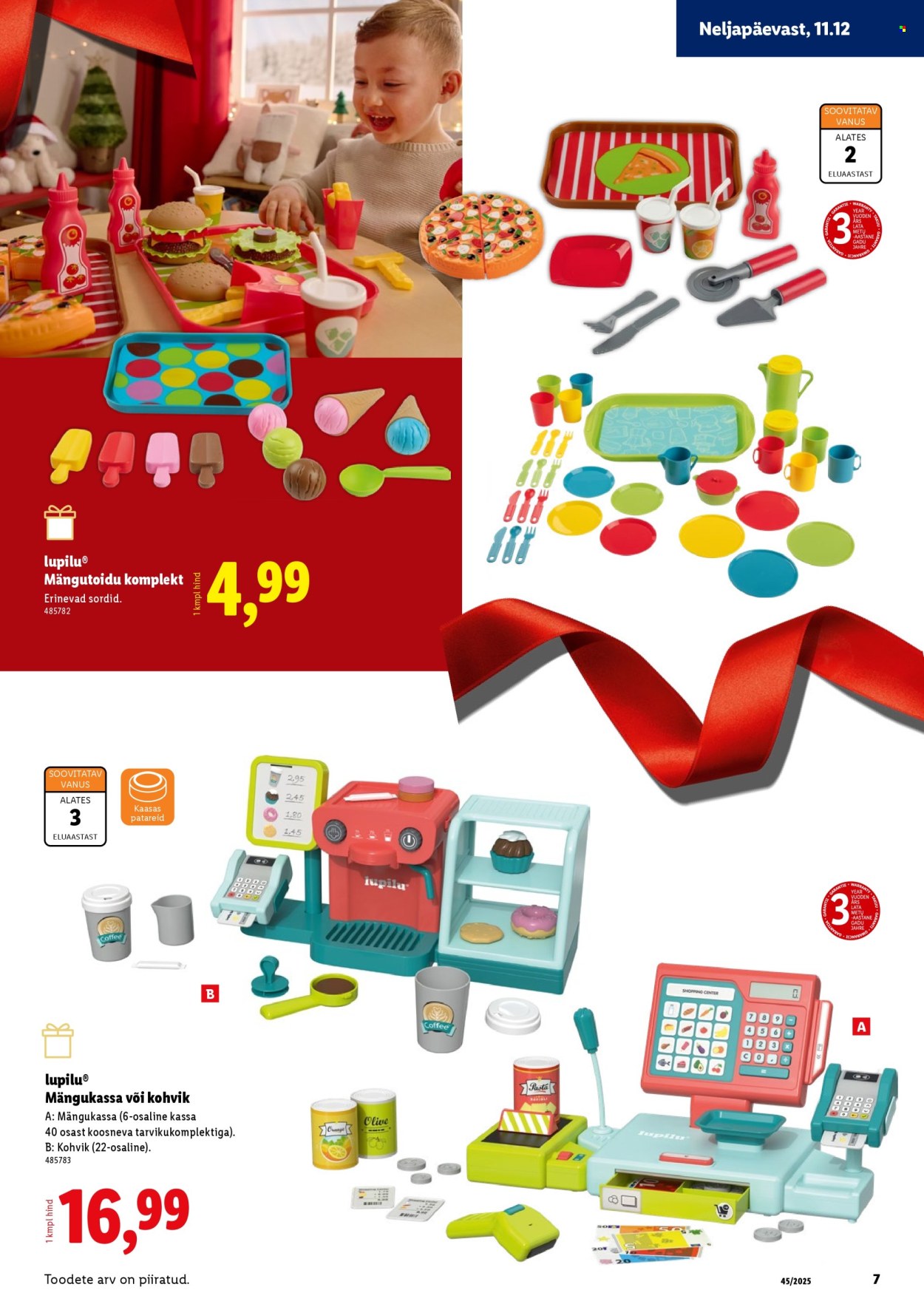 lidl - Lidl kliendileht - Mänguasjade kataloog - page: 7