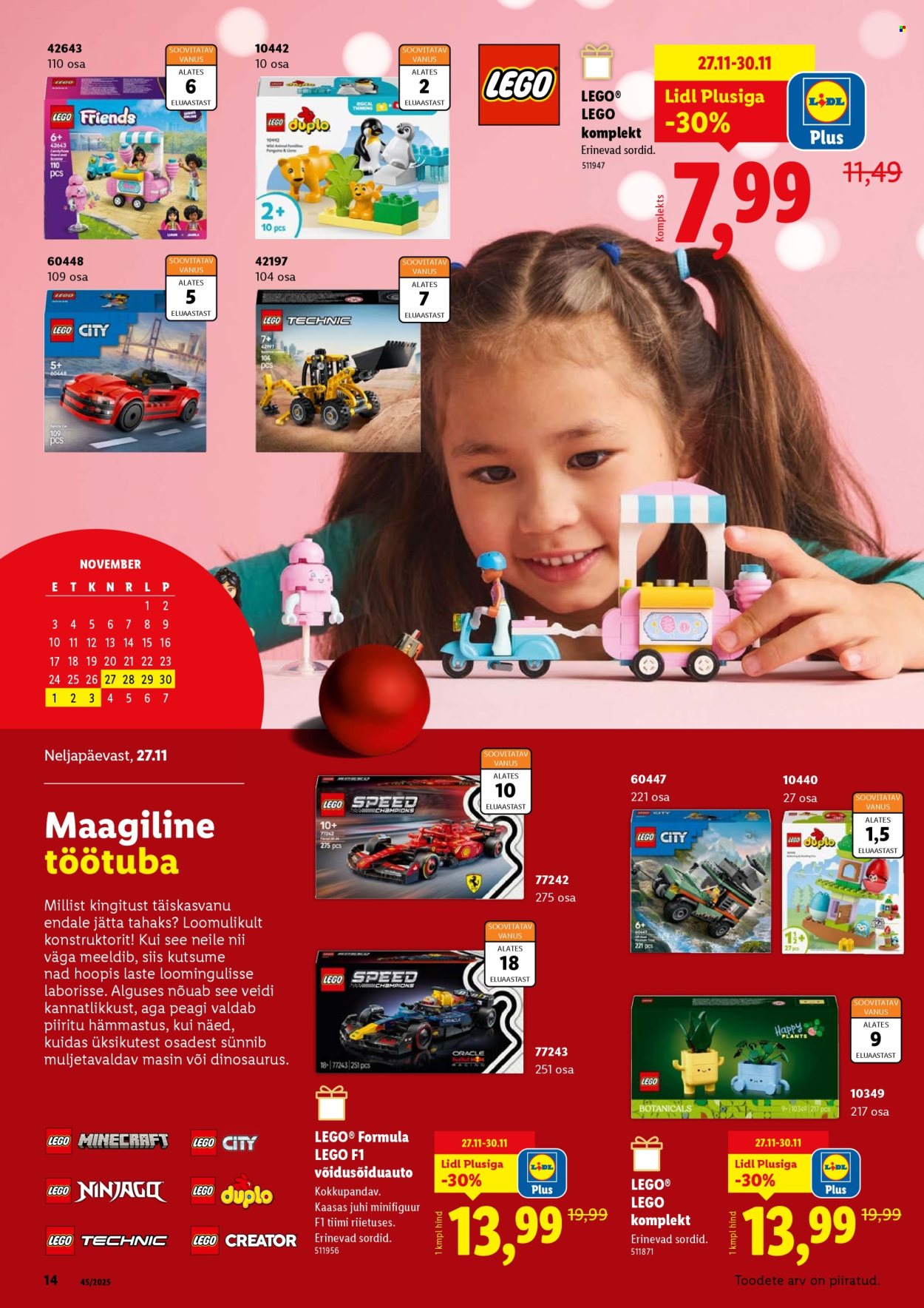 lidl - Lidl kliendileht - Mänguasjade kataloog - page: 14