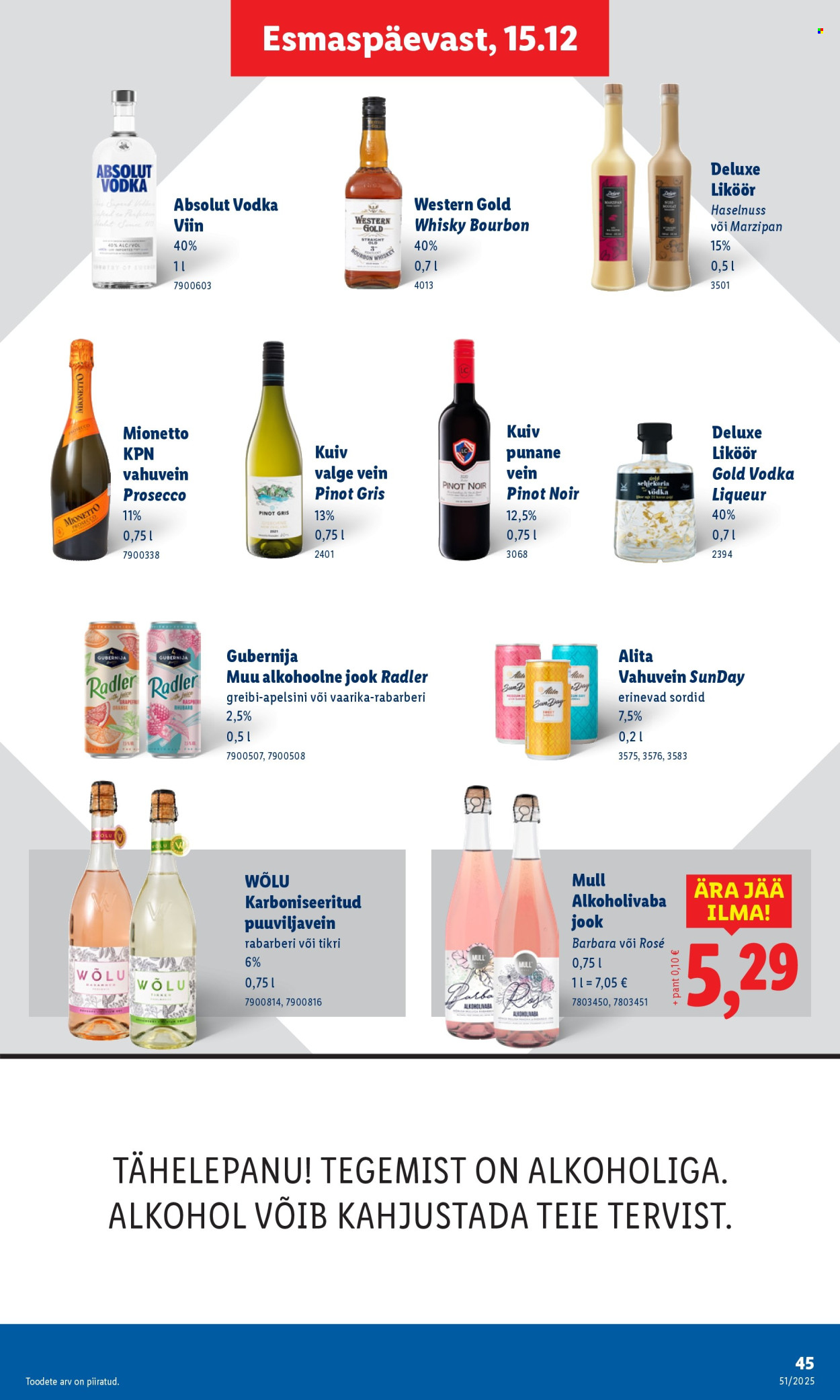 lidl - Lidl kliendileht - Nädalalõpu pakkumised (18.12 - 21.12.2025) - page: 45