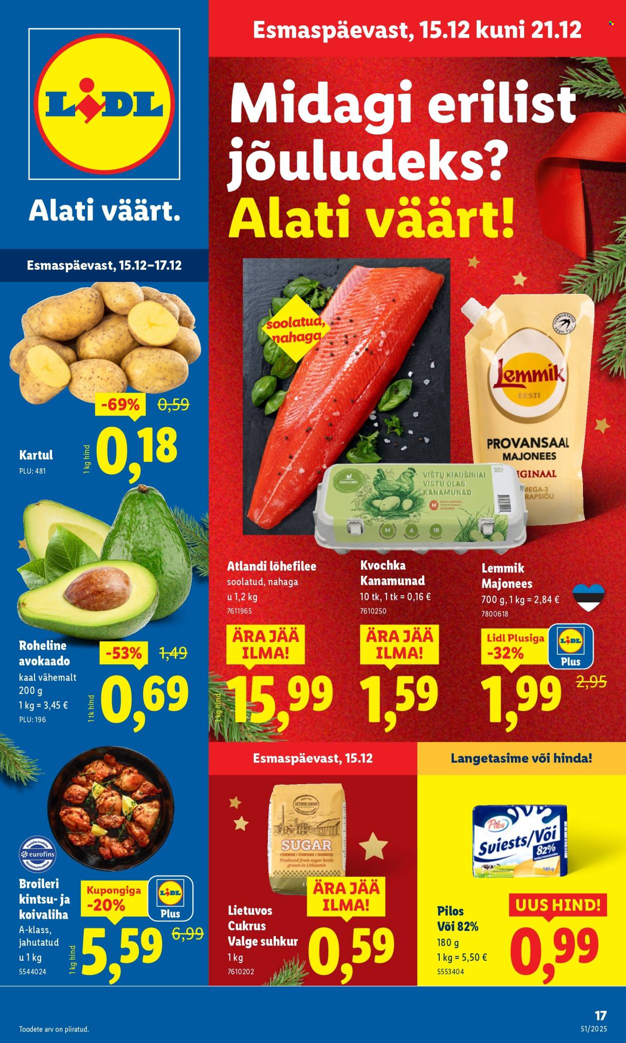 lidl - Lidl kliendileht - Nädalalõpu pakkumised (18.12 - 21.12.2025) - page: 17