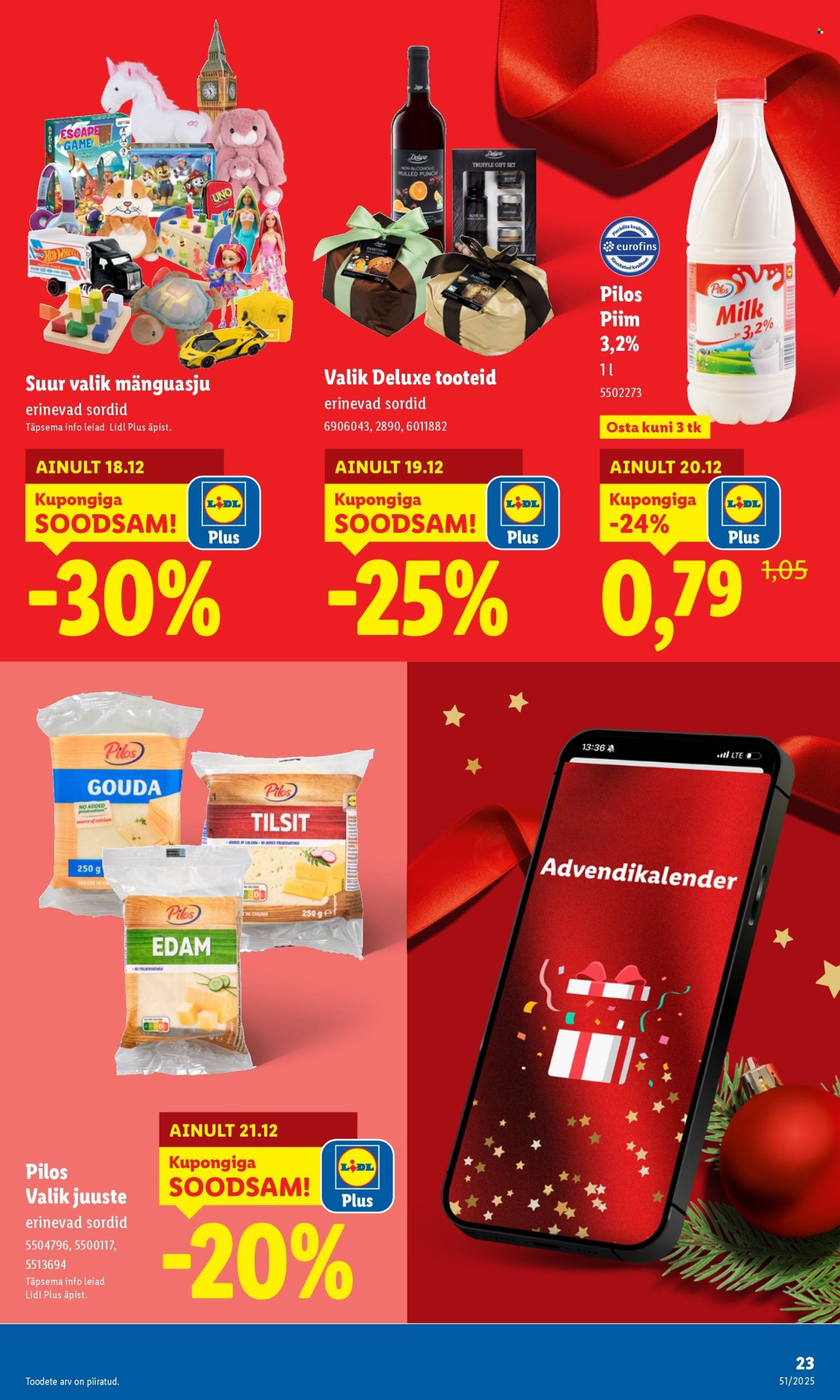 lidl - Lidl kliendileht - Nädalalõpu pakkumised (18.12 - 21.12.2025) - page: 23