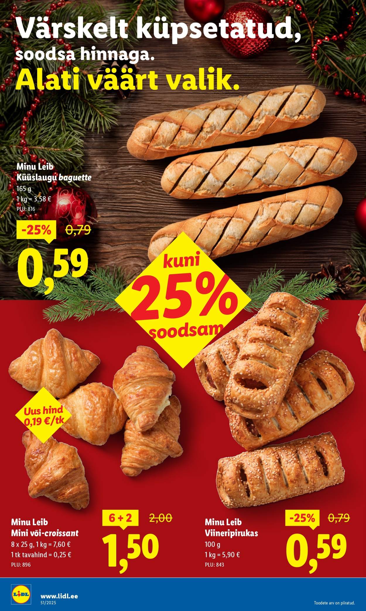 lidl - Lidl kliendileht - Nädalalõpu pakkumised (18.12 - 21.12.2025) - page: 8