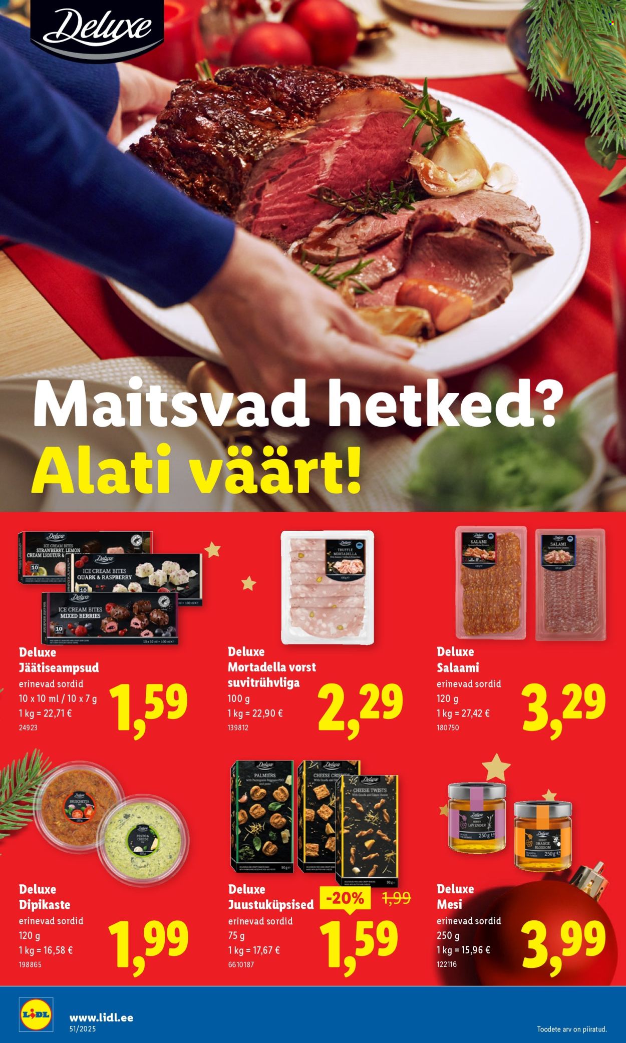 lidl - Lidl kliendileht - Nädalalõpu pakkumised (18.12 - 21.12.2025) - page: 26