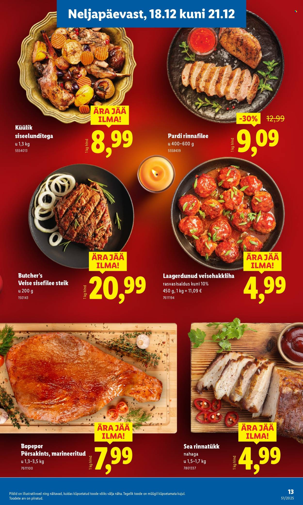 lidl - Lidl kliendileht - Nädalalõpu pakkumised (18.12 - 21.12.2025) - page: 13