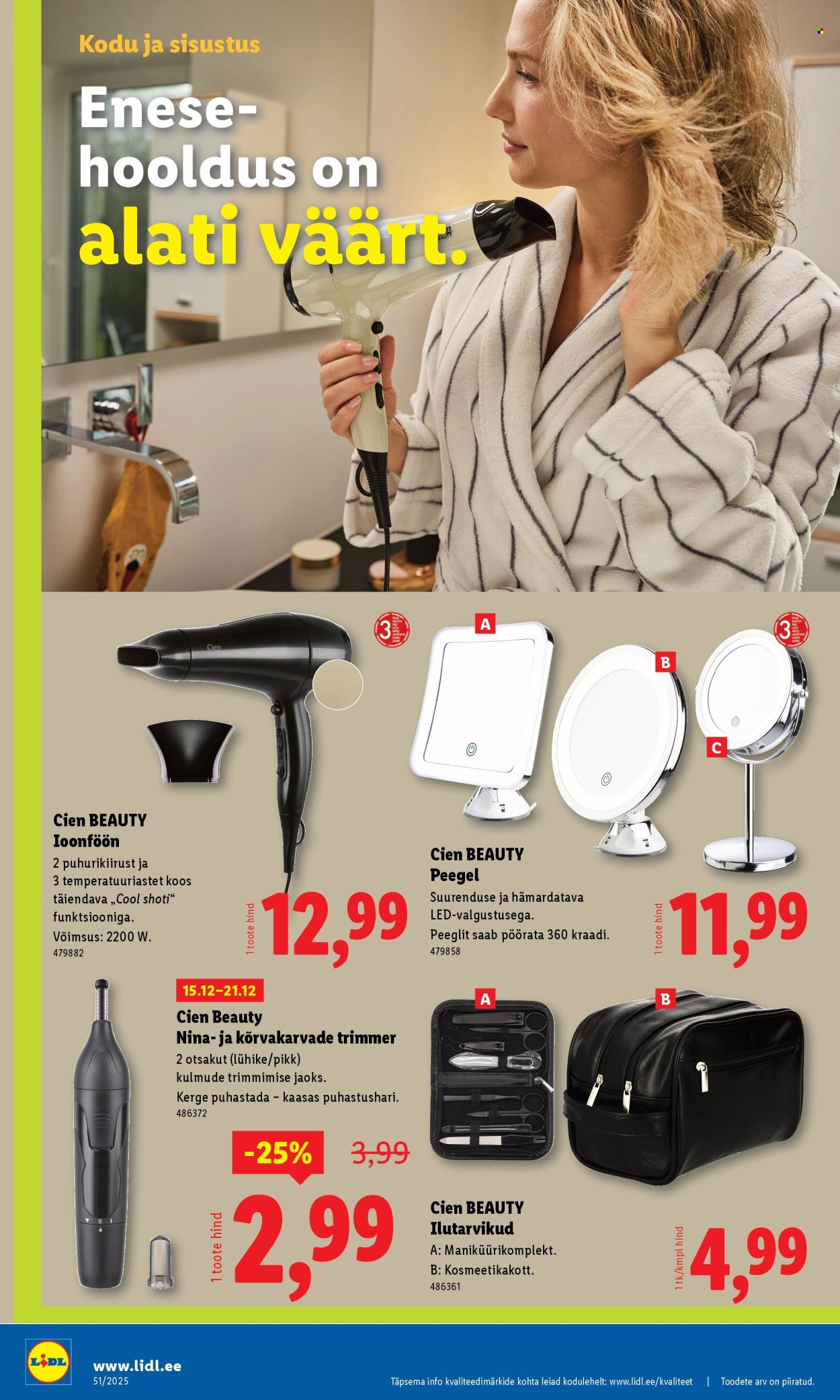 lidl - Lidl kliendileht - Nädalalõpu pakkumised (18.12 - 21.12.2025) - page: 56