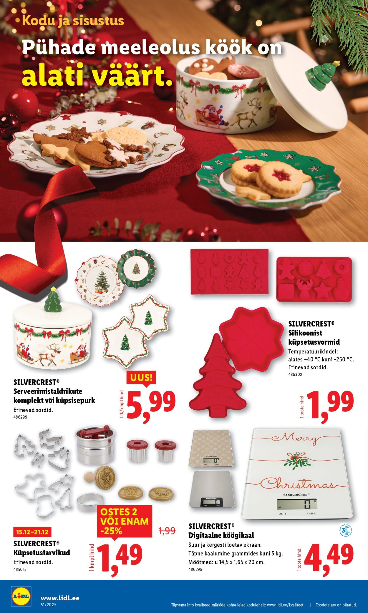 lidl - Lidl kliendileht - Nädalalõpu pakkumised (18.12 - 21.12.2025) - page: 54