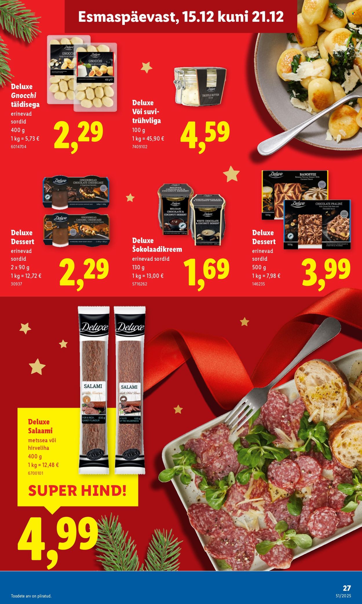 lidl - Lidl kliendileht - Nädalalõpu pakkumised (18.12 - 21.12.2025) - page: 27