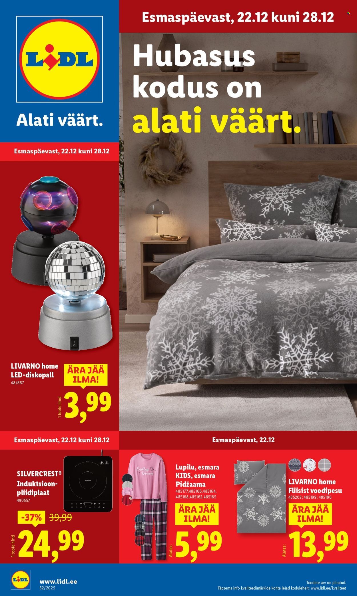 lidl - Lidl kliendileht - Tööstuskaupade pakkumised (22.12 - 28.12.2025)