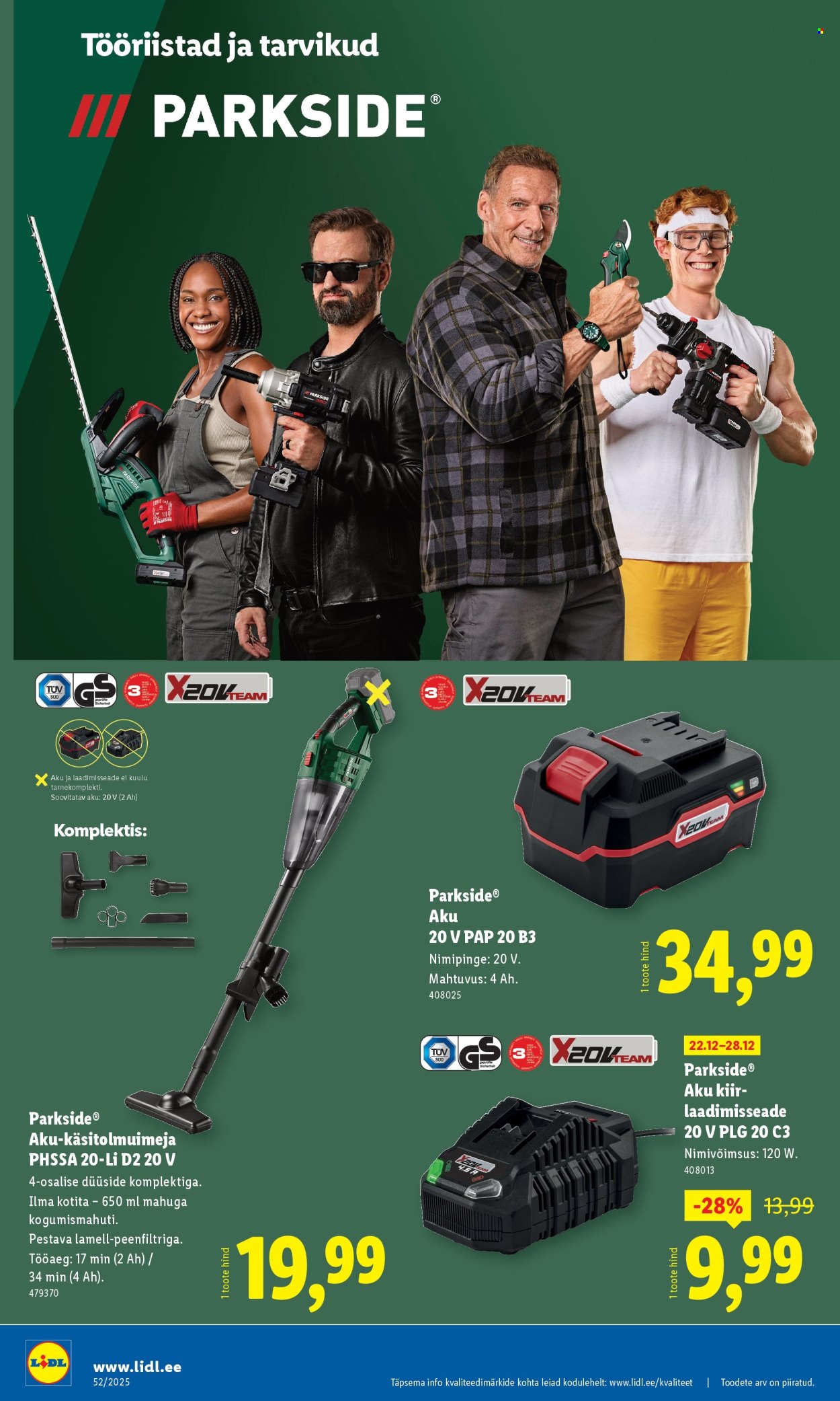 lidl - Lidl kliendileht - Tööstuskaupade pakkumised (22.12 - 28.12.2025) - page: 14