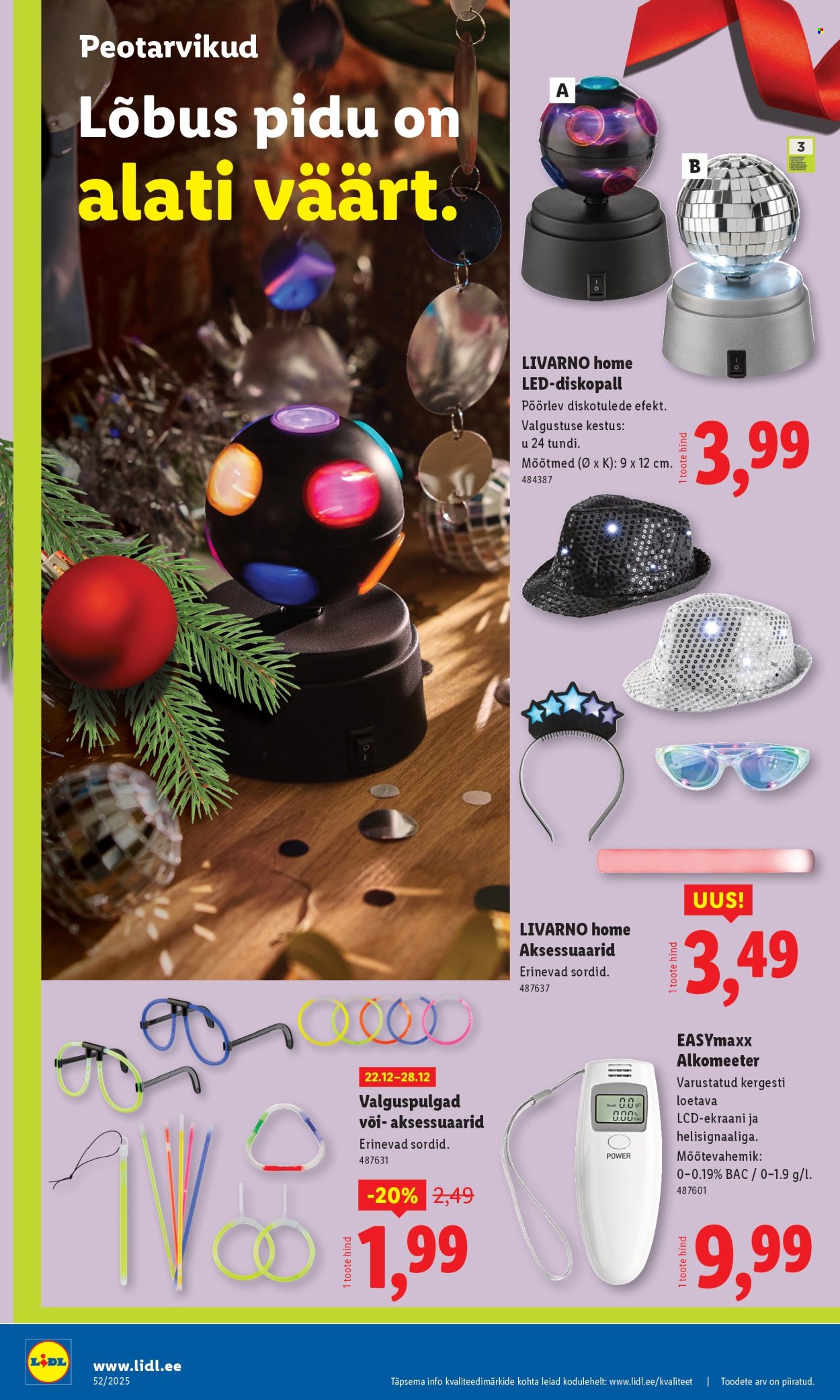 lidl - Lidl kliendileht - Kliendileht (22.12 - 28.12.2025) - page: 42