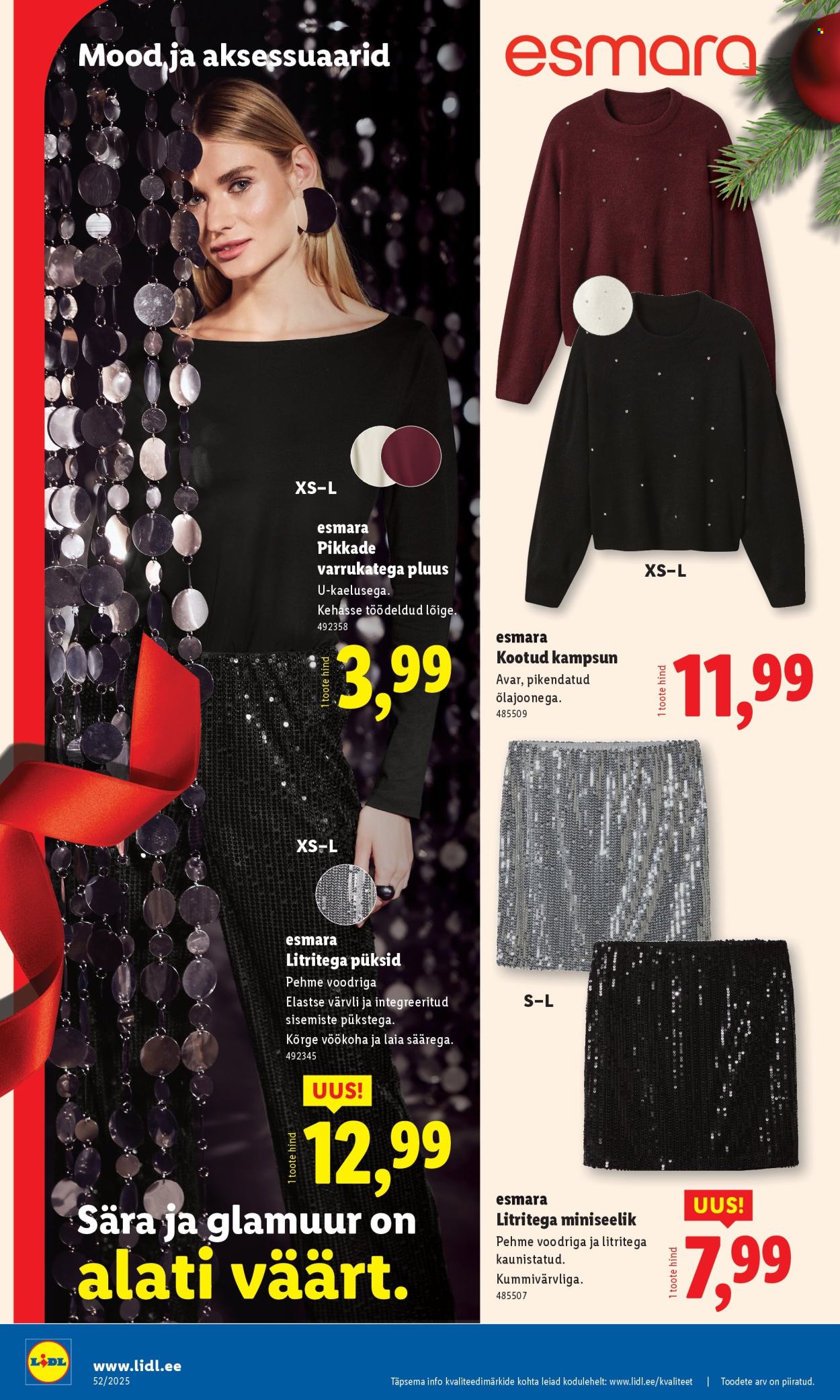 lidl - Lidl kliendileht - Kliendileht (22.12 - 28.12.2025) - page: 40