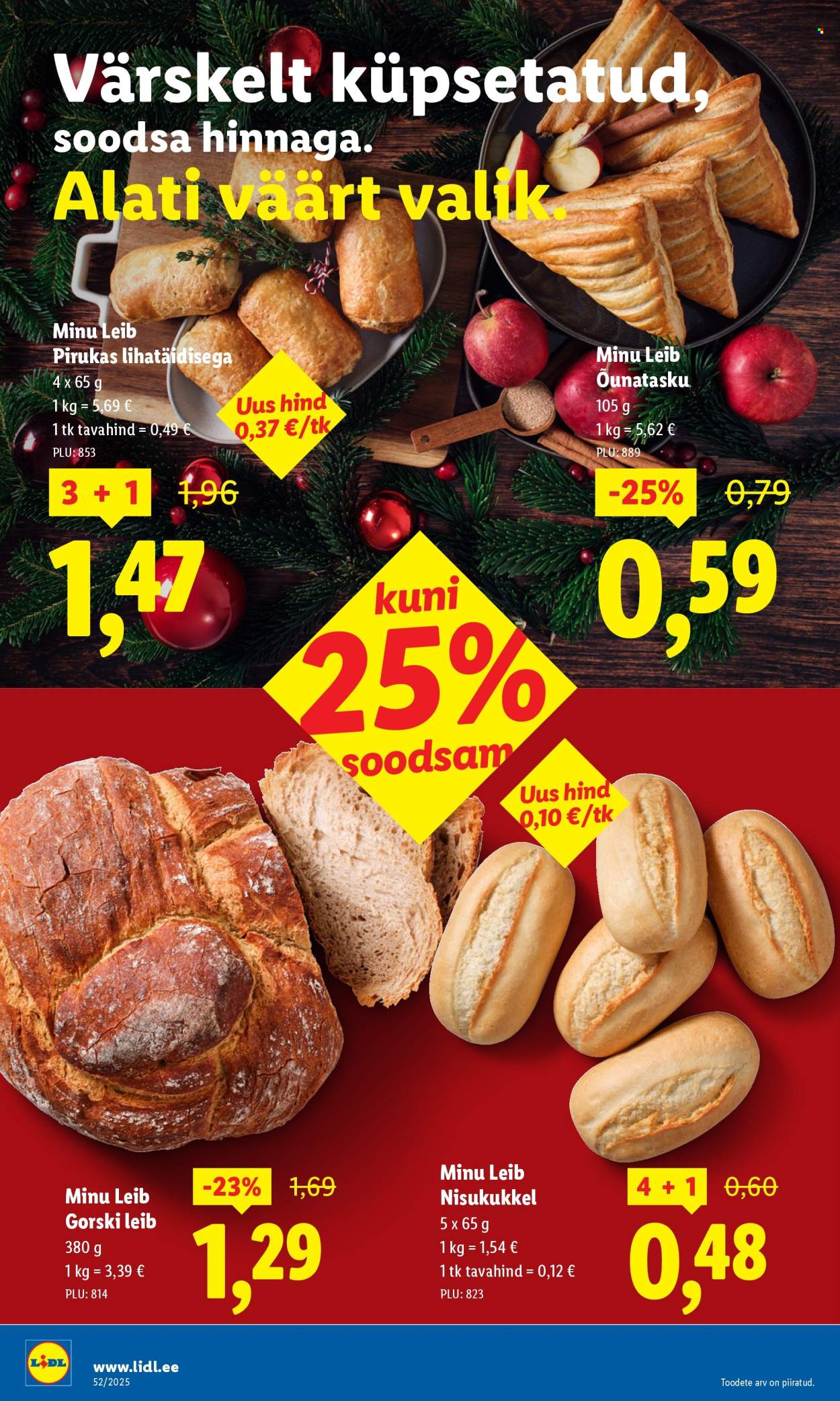 lidl - Lidl kliendileht - Kliendileht (22.12 - 28.12.2025) - page: 6