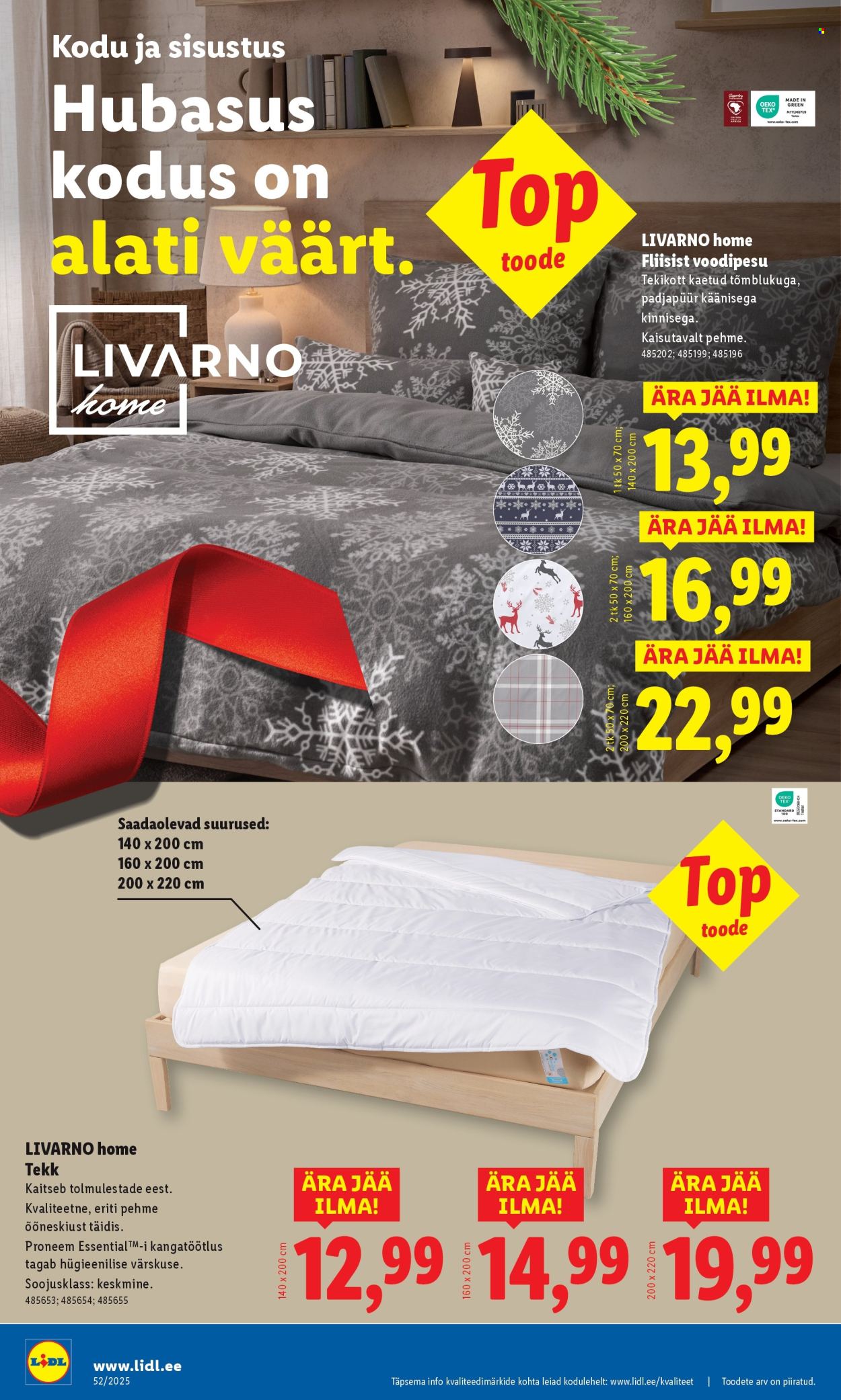 lidl - Lidl kliendileht - Kliendileht (22.12 - 28.12.2025) - page: 34