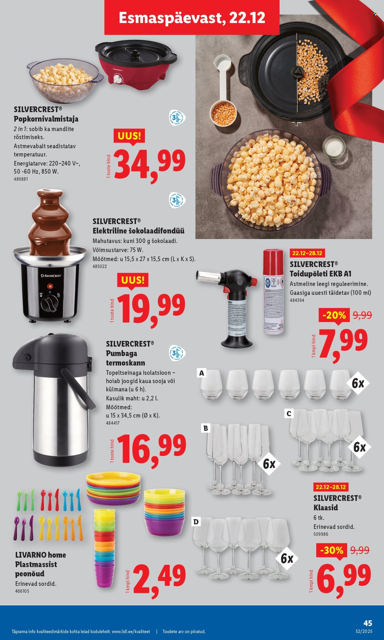 lidl - Lidl kliendileht - Kliendileht (22.12 - 28.12.2025) - page: 45