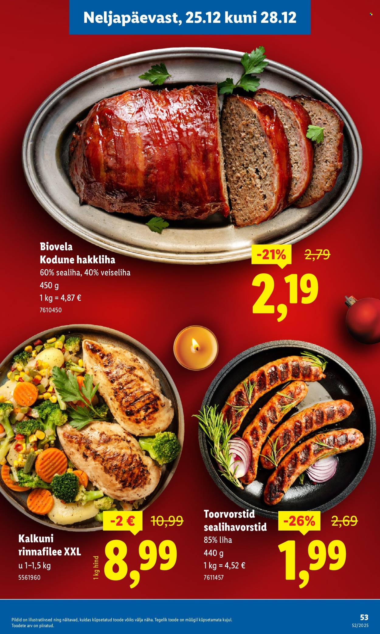 lidl - Lidl kliendileht - Kliendileht (22.12 - 28.12.2025) - page: 53