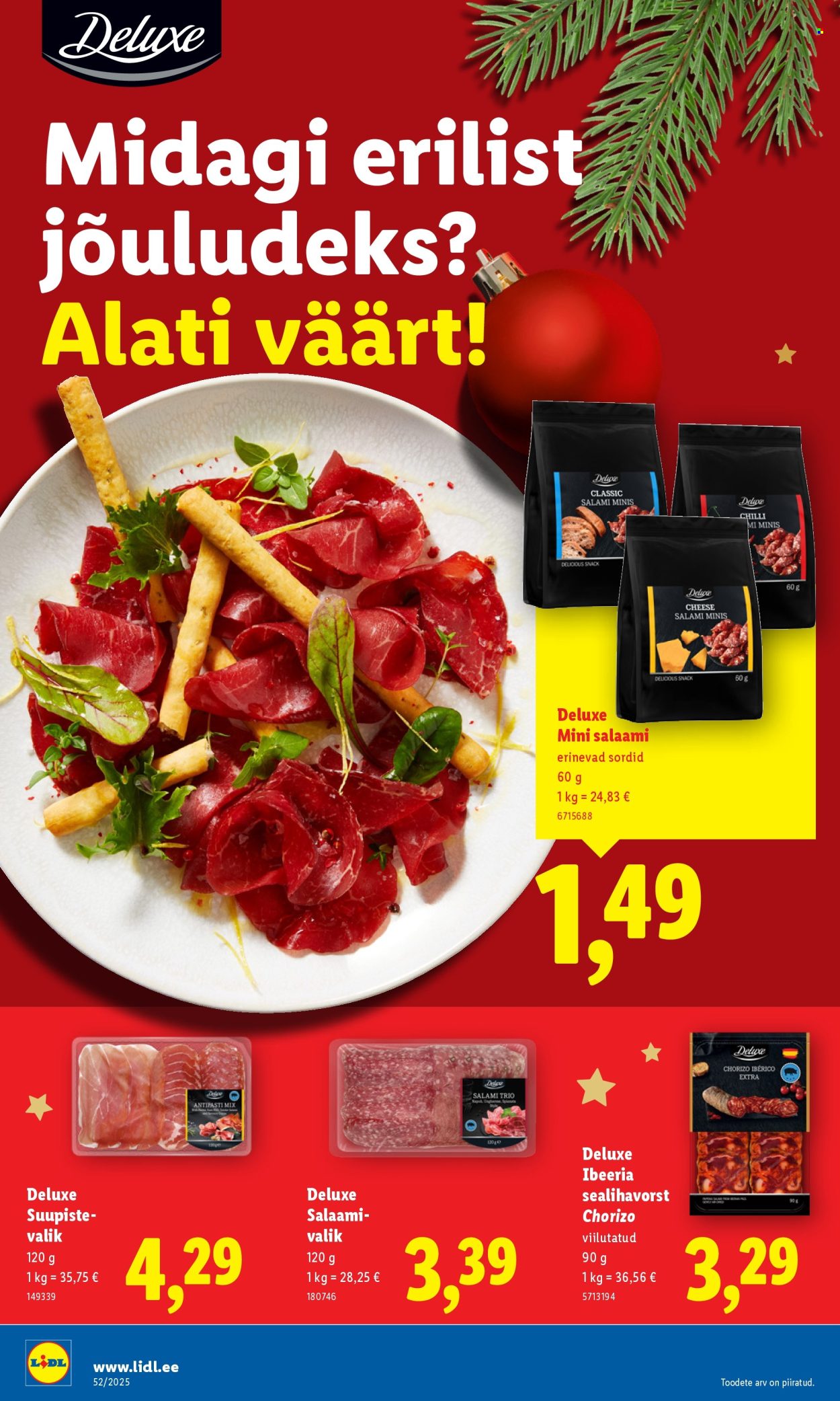 lidl - Lidl kliendileht - Kliendileht (22.12 - 28.12.2025) - page: 12