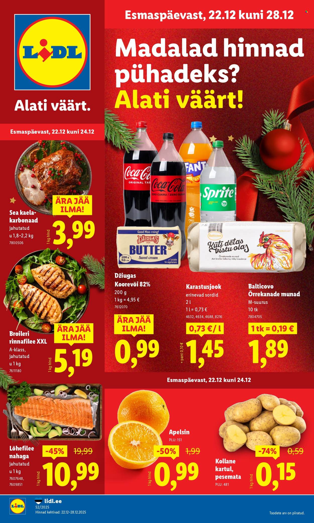 lidl - Lidl kliendileht - Kliendileht (22.12 - 28.12.2025)