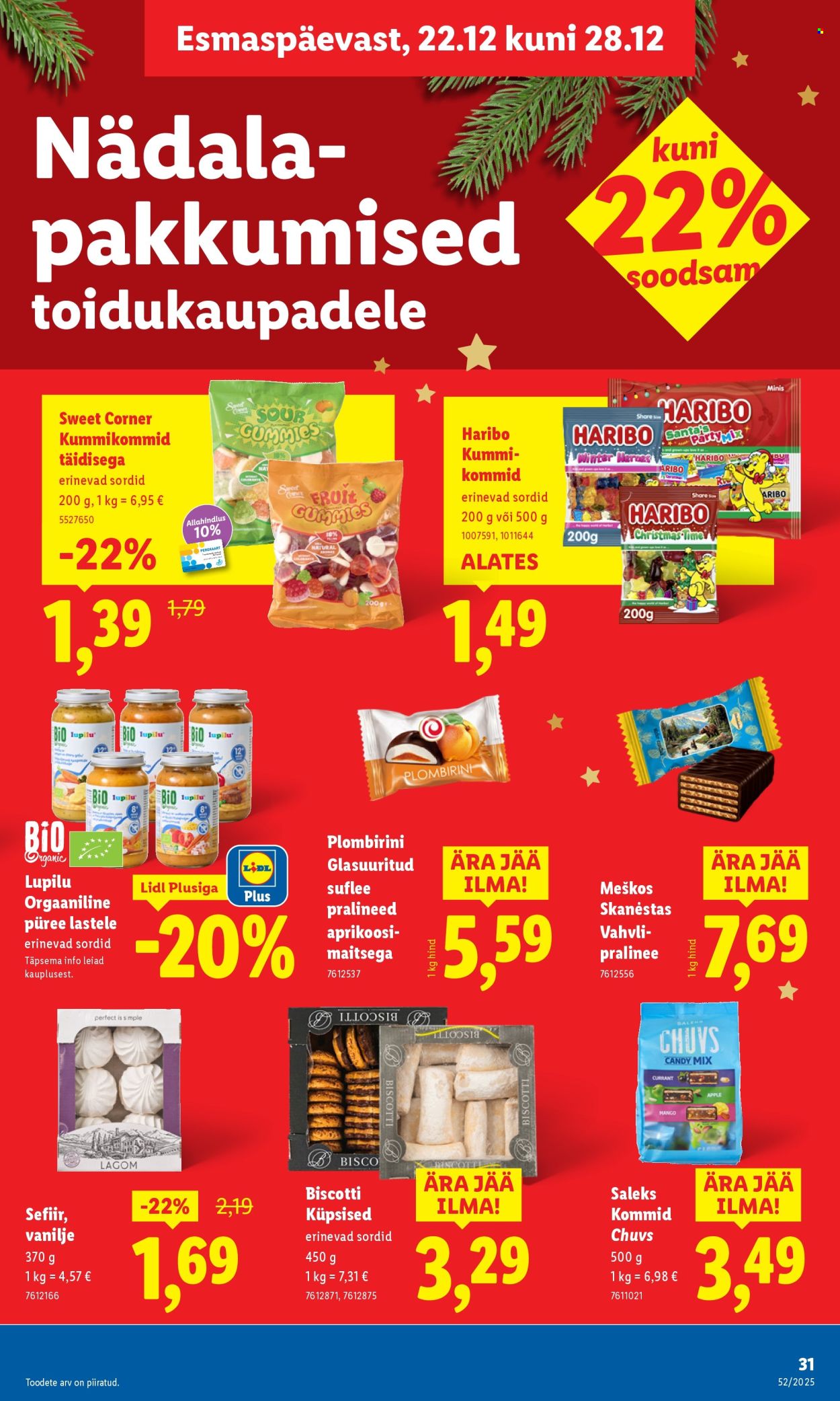 lidl - Lidl kliendileht - Kliendileht (22.12 - 28.12.2025) - page: 31