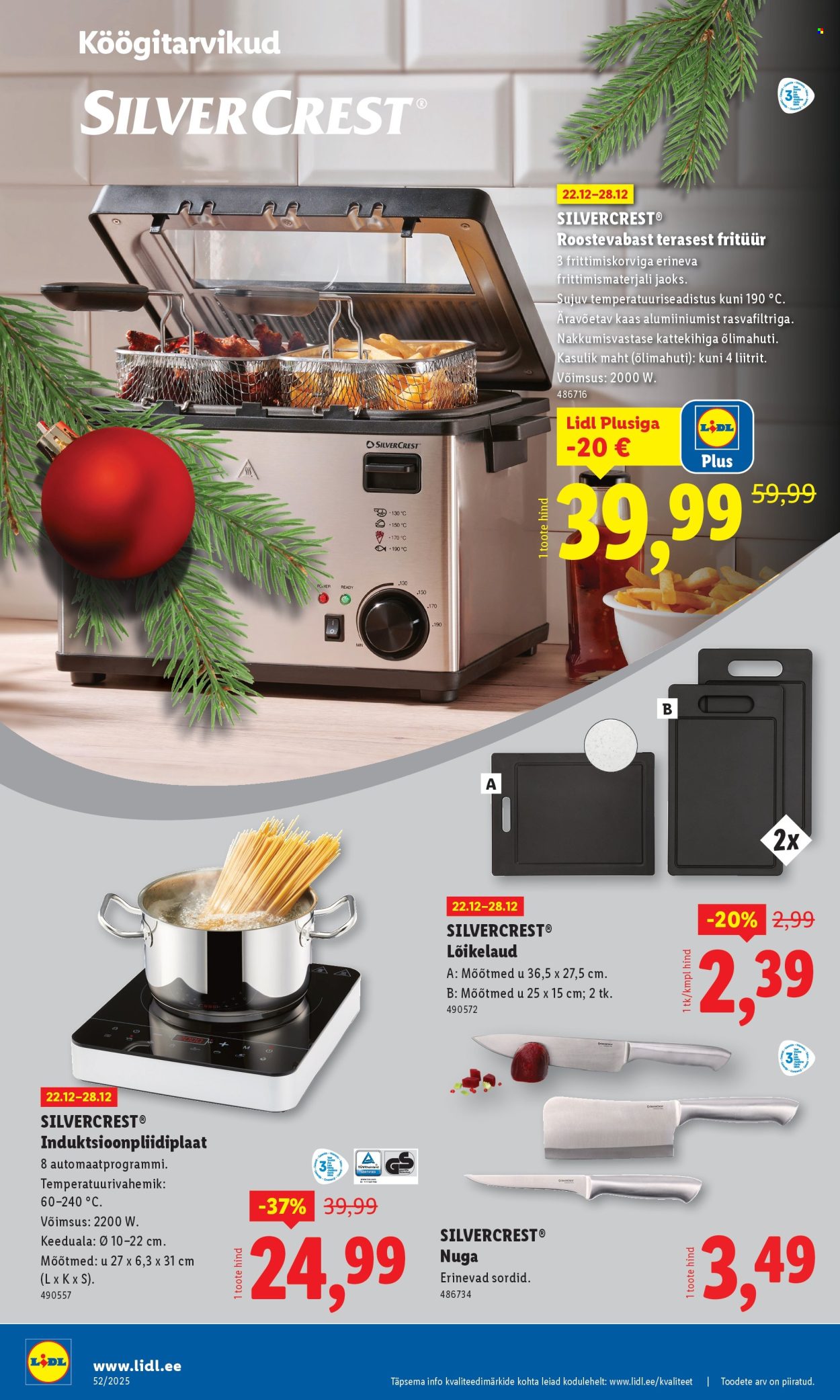 lidl - Lidl kliendileht - Kliendileht (22.12 - 28.12.2025) - page: 44