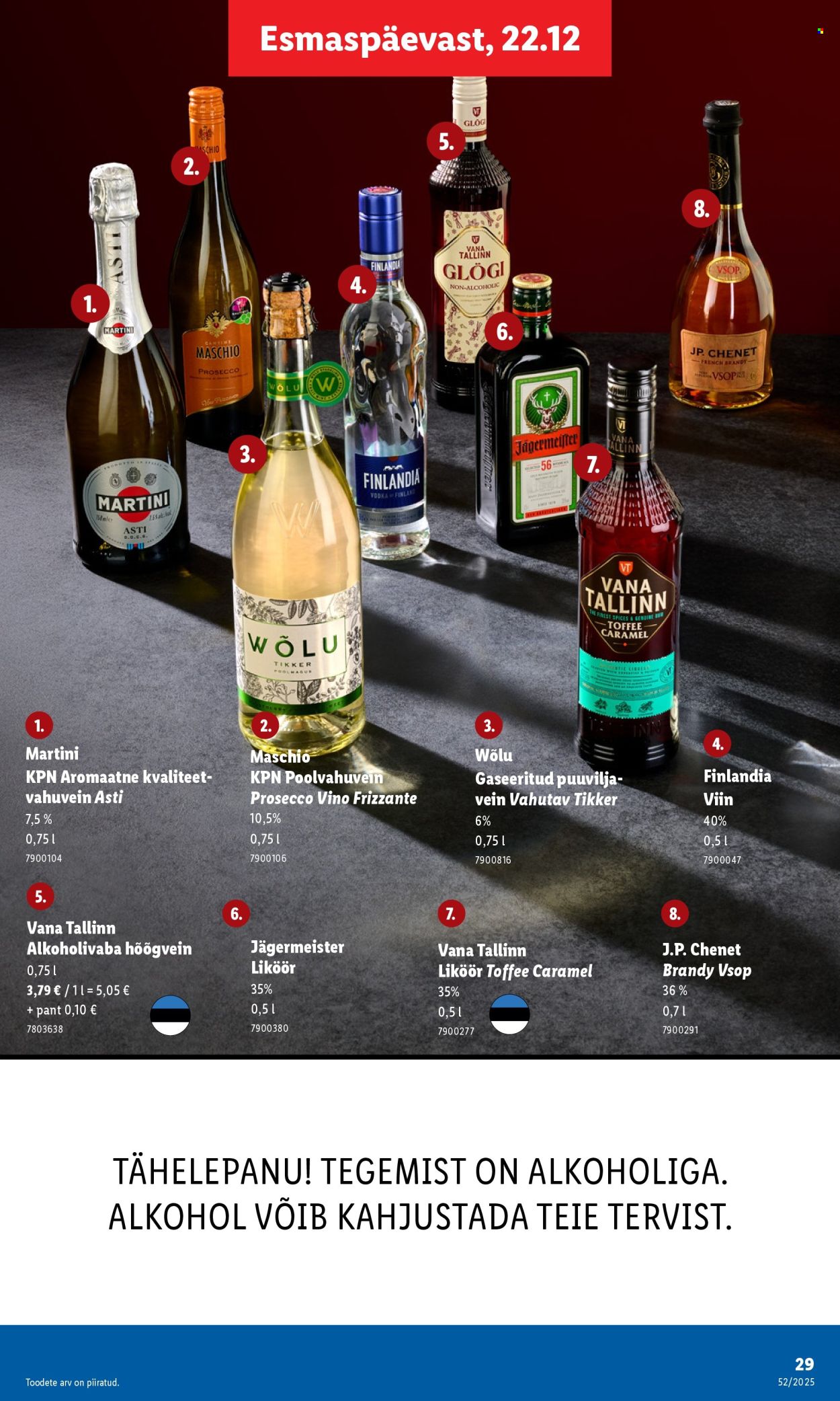 lidl - Lidl kliendileht - Kliendileht (22.12 - 28.12.2025) - page: 29