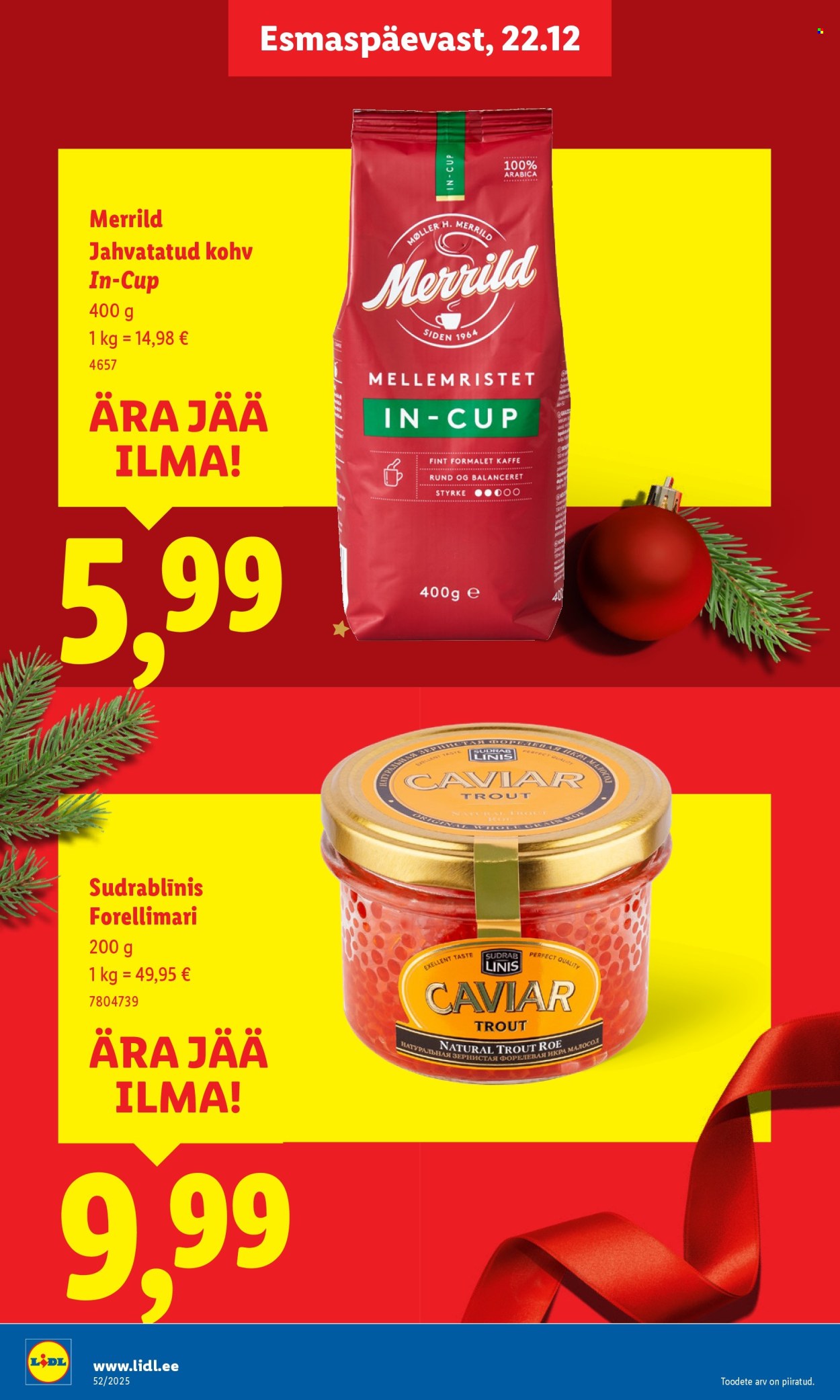 lidl - Lidl kliendileht - Kliendileht (22.12 - 28.12.2025) - page: 18