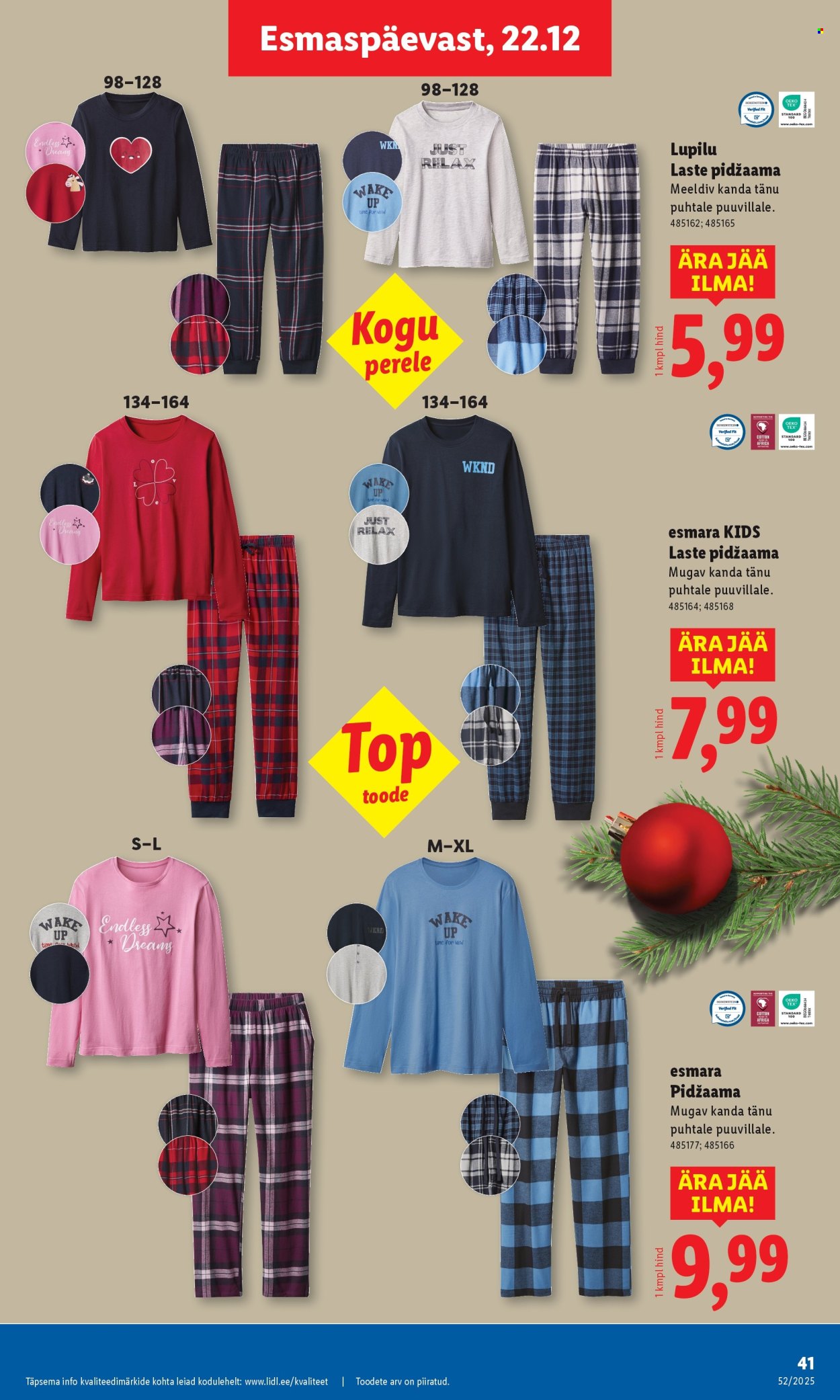 lidl - Lidl kliendileht - Nädalalõpu pakkumised (25.12 - 28.12.2025) - page: 41