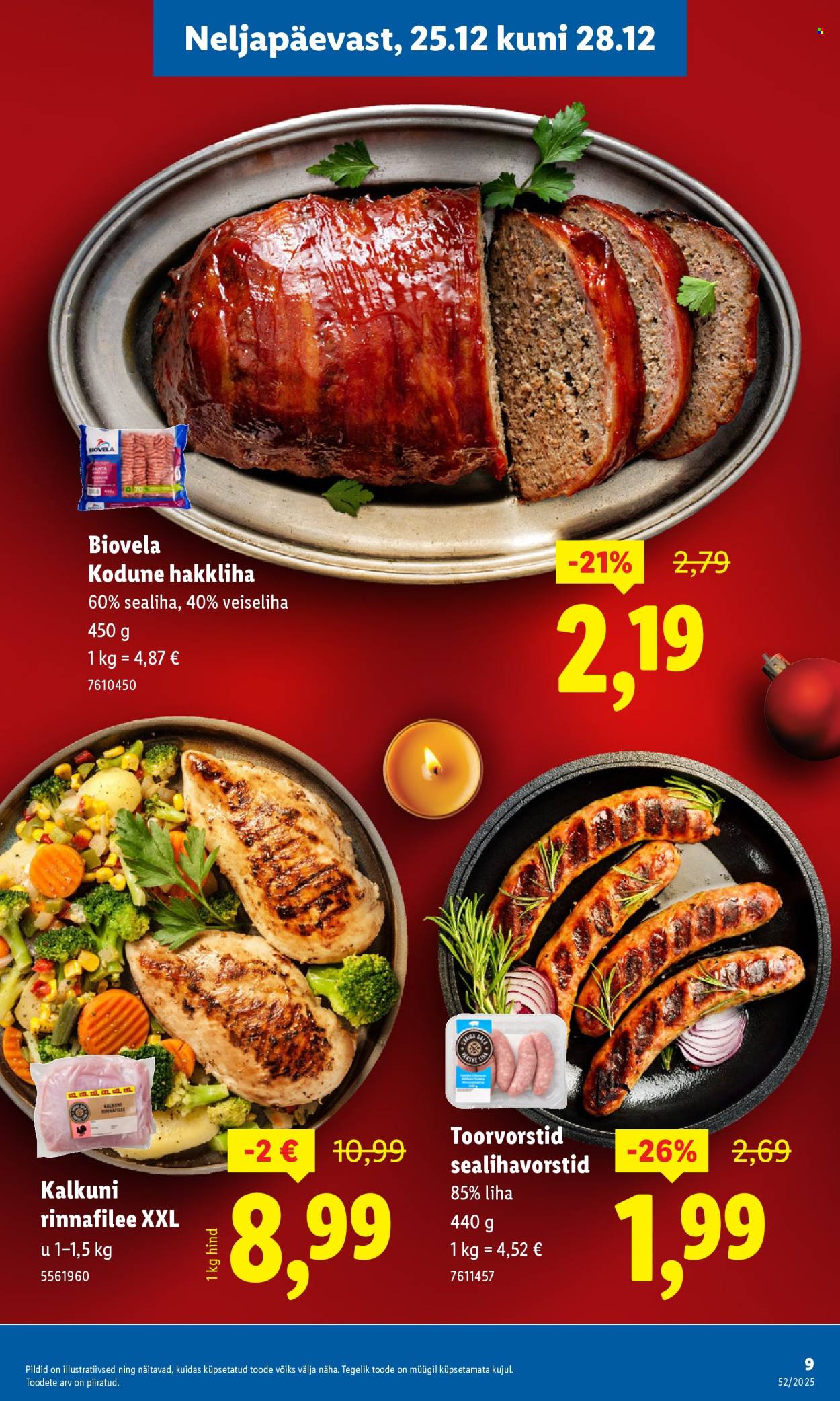 lidl - Lidl kliendileht - Nädalalõpu pakkumised (25.12 - 28.12.2025) - page: 9