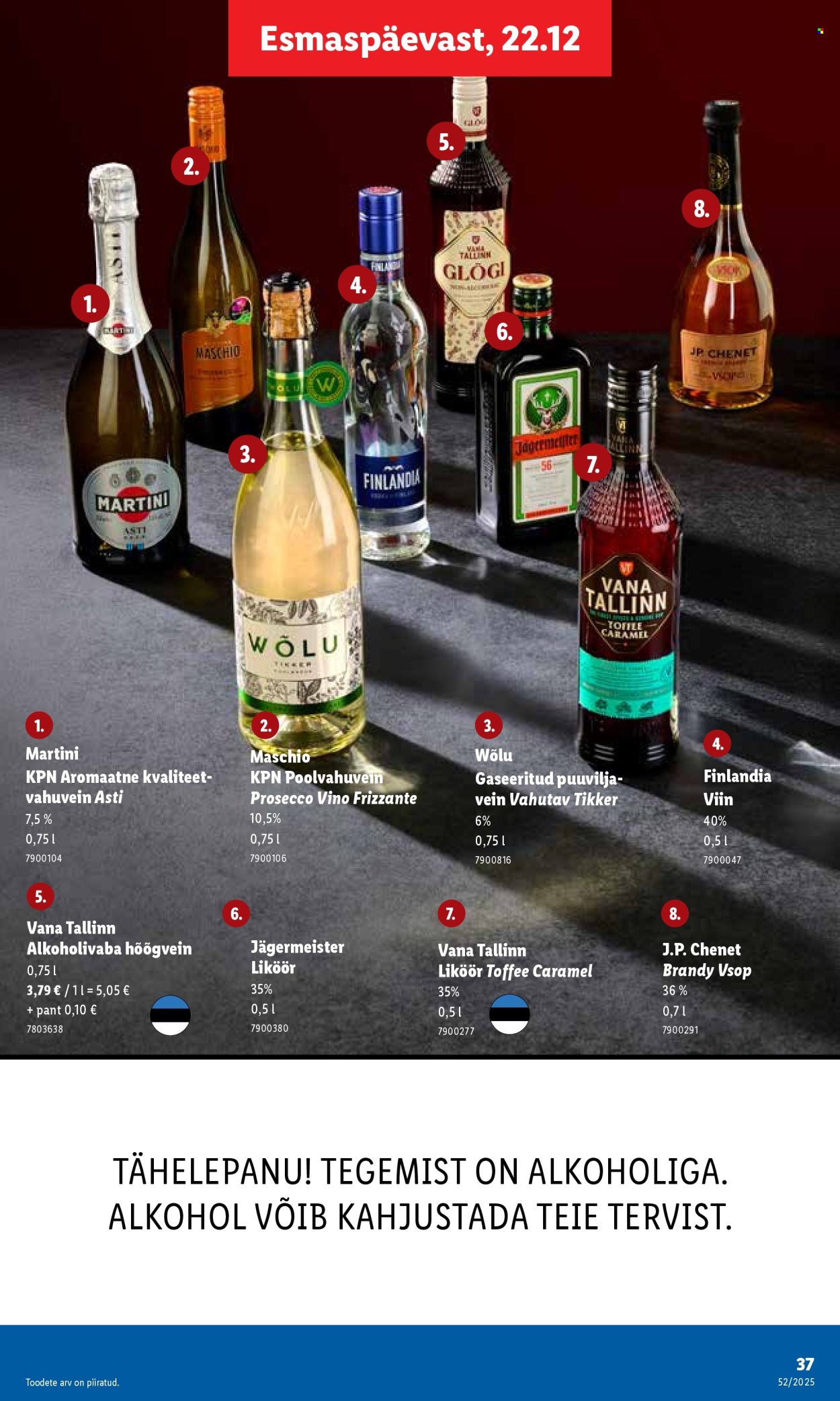 lidl - Lidl kliendileht - Nädalalõpu pakkumised (25.12 - 28.12.2025) - page: 37