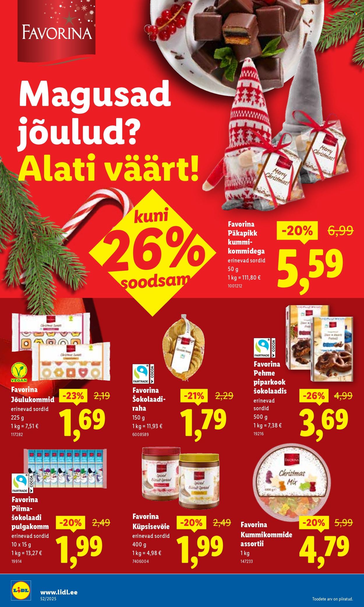 lidl - Lidl kliendileht - Nädalalõpu pakkumised (25.12 - 28.12.2025) - page: 24