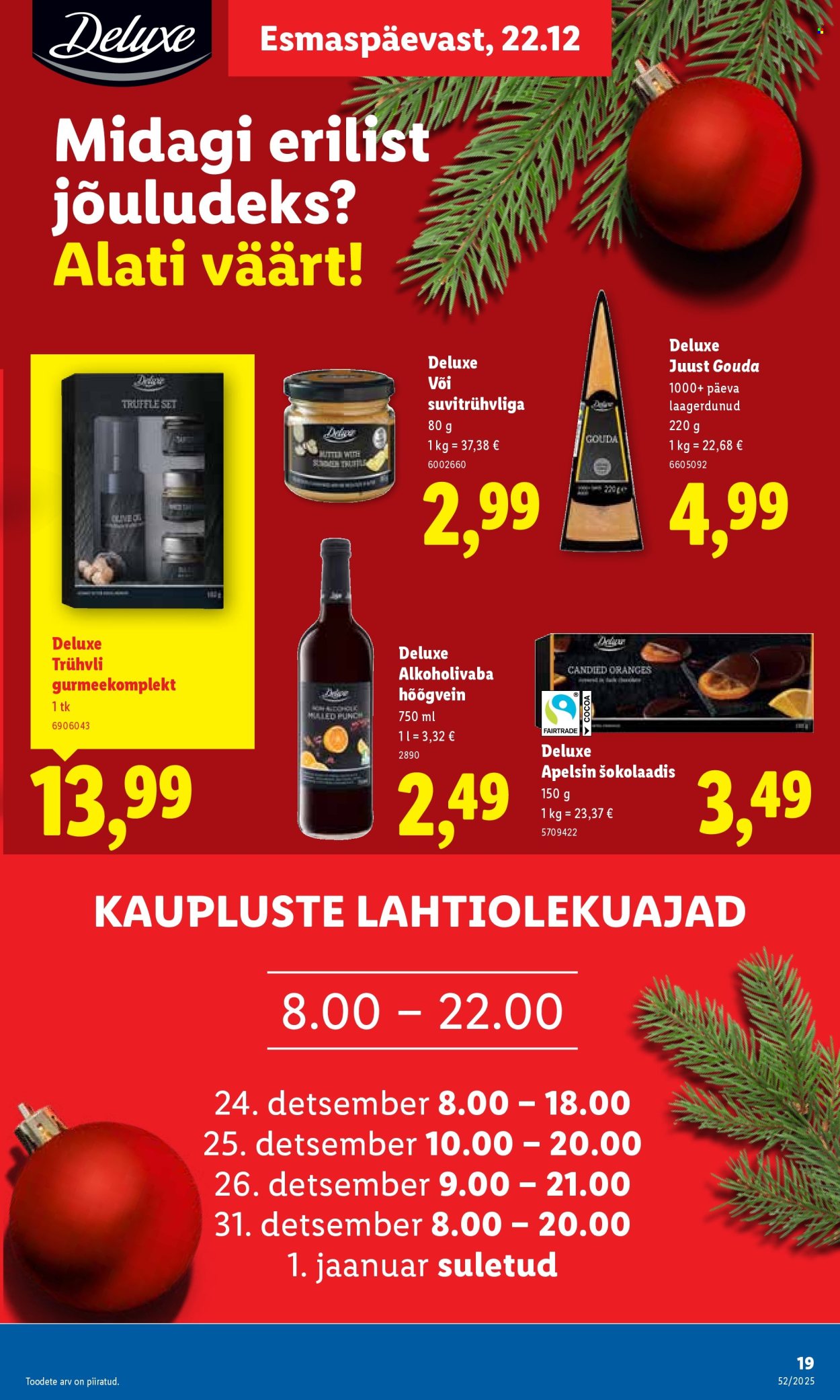 lidl - Lidl kliendileht - Nädalalõpu pakkumised (25.12 - 28.12.2025) - page: 19
