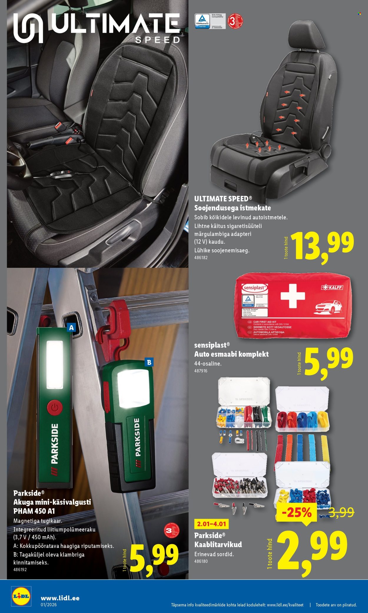 lidl - Lidl kliendileht - Tööstuskaupade pakkumised (29.12.2025 - 4.01.2026) - page: 18