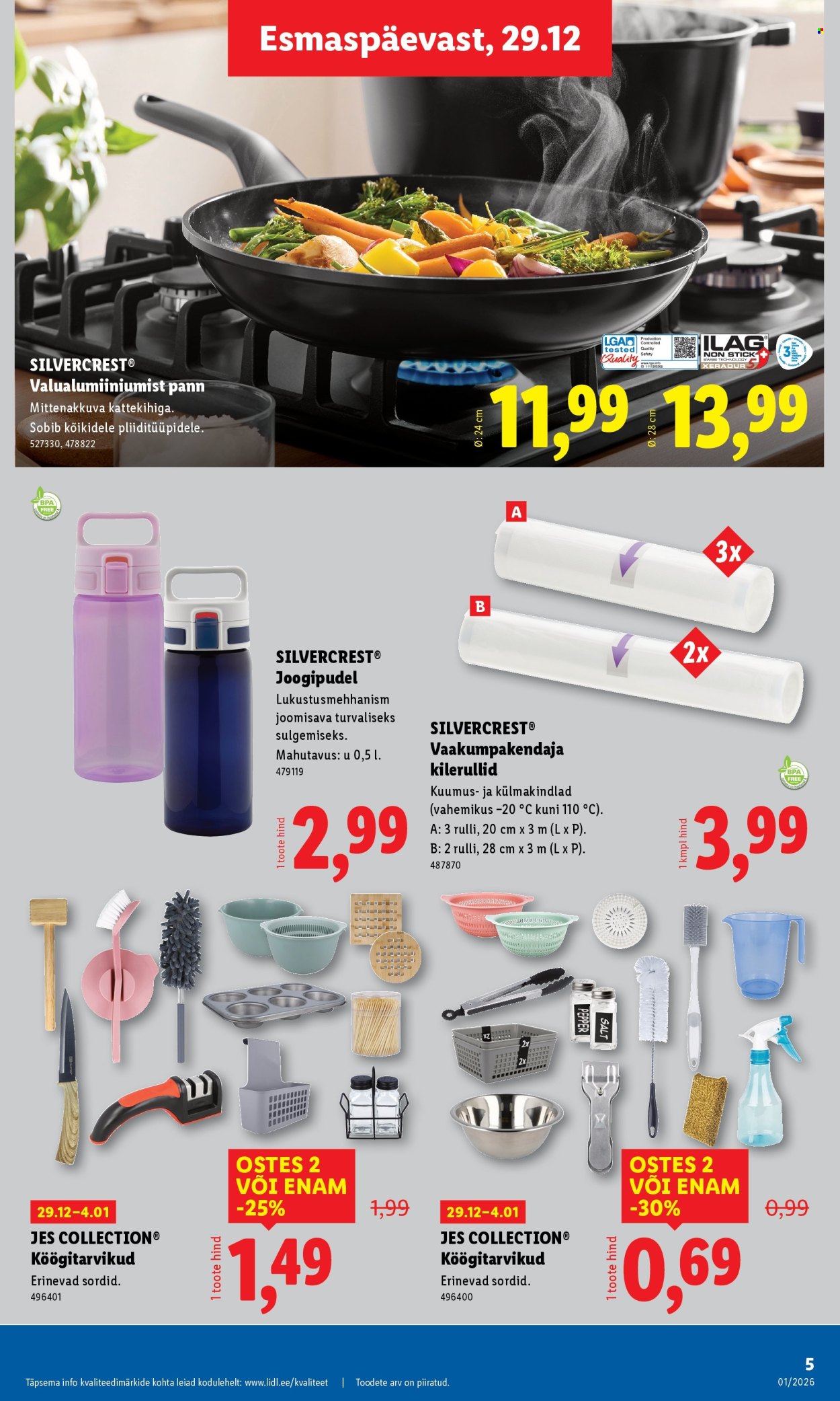 lidl - Lidl kliendileht - Tööstuskaupade pakkumised (29.12.2025 - 4.01.2026) - page: 5