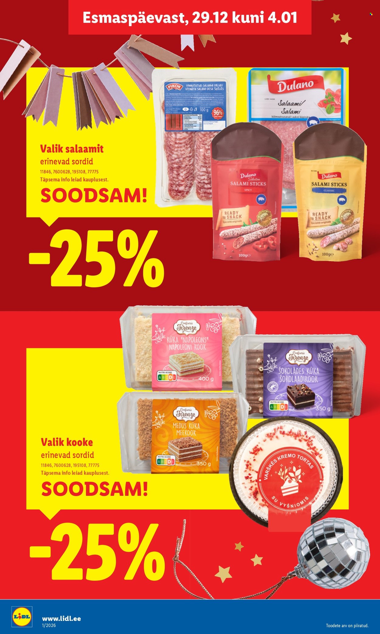 lidl - Lidl kliendileht - Kliendileht (29.12.2025 - 4.01.2026) - page: 18