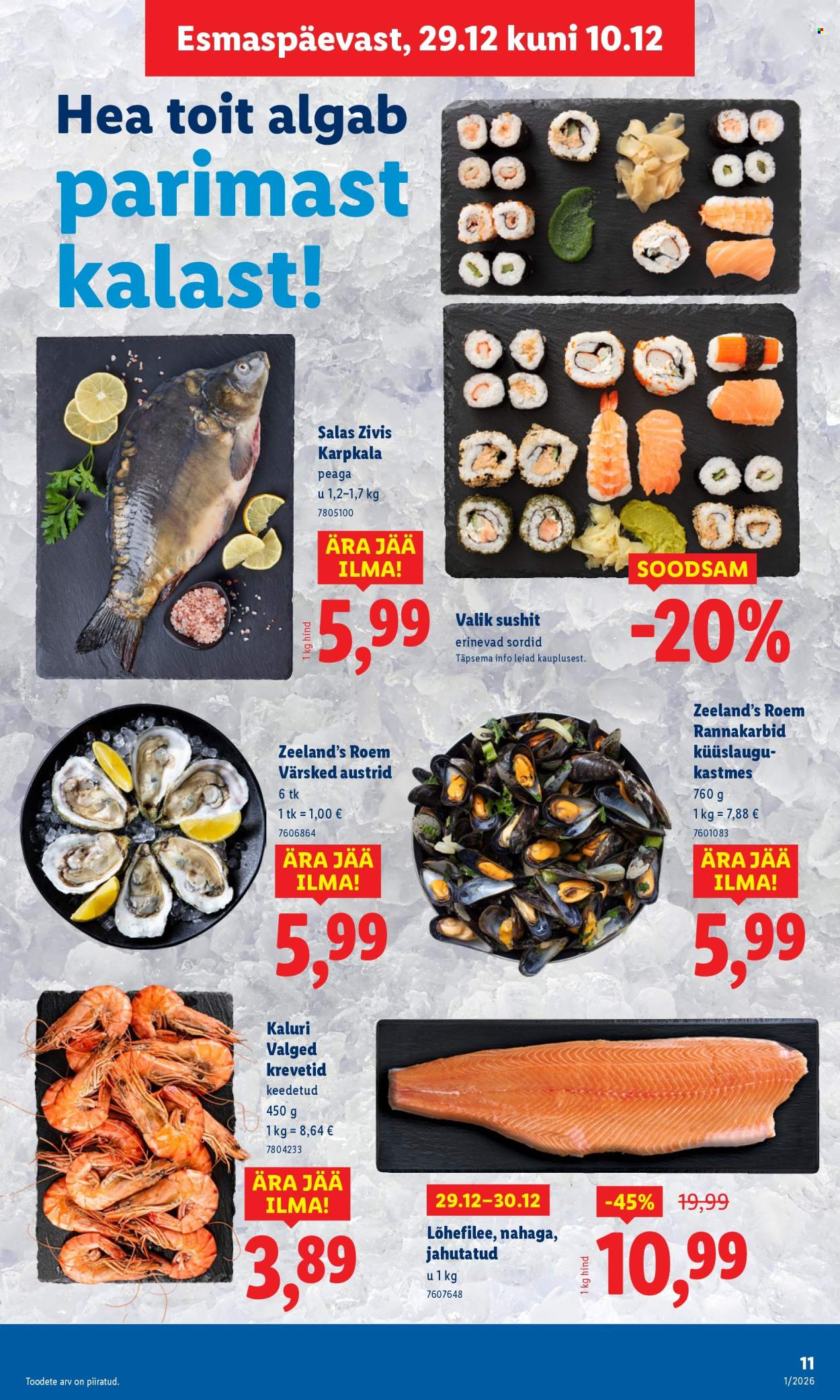 lidl - Lidl kliendileht - Kliendileht (29.12.2025 - 4.01.2026) - page: 11