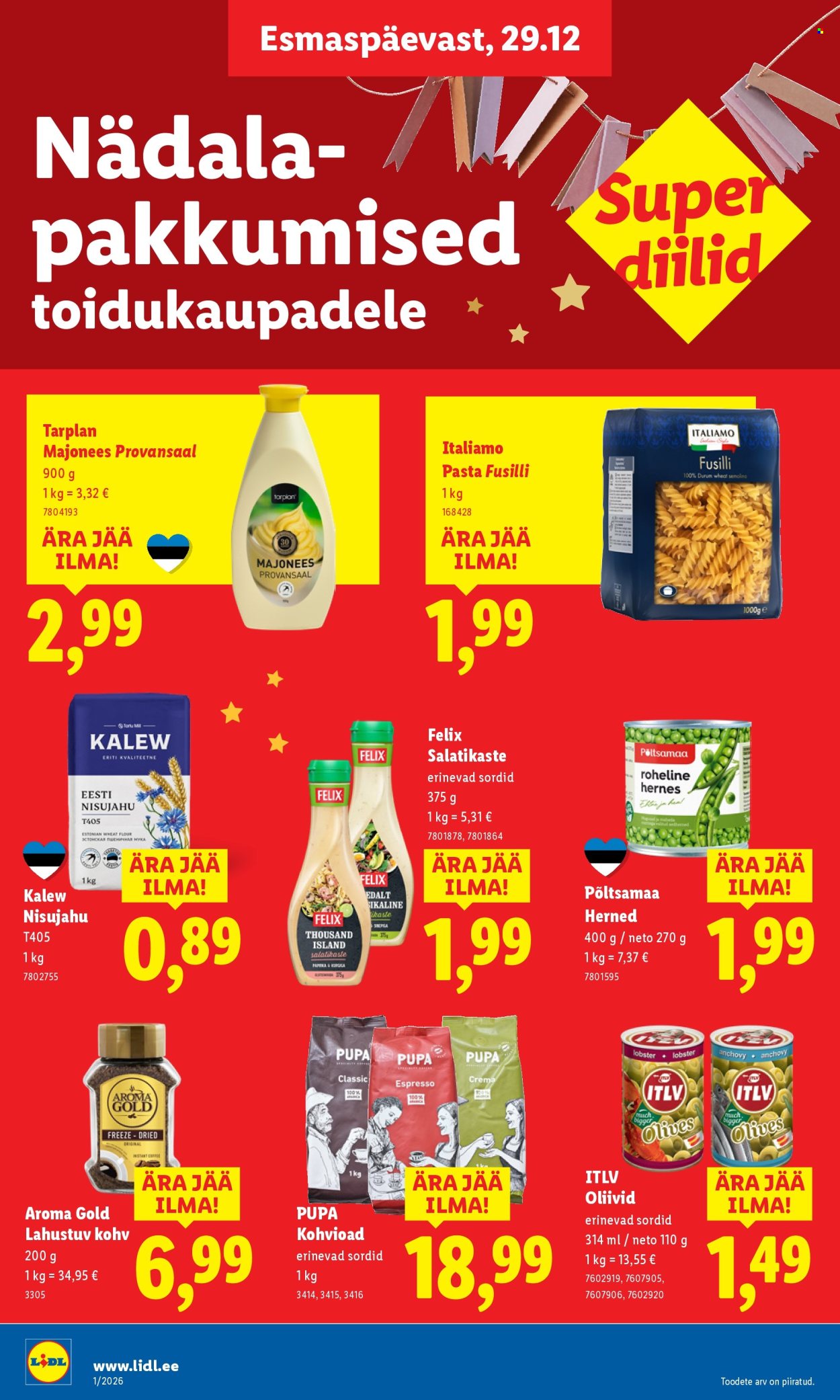 lidl - Lidl kliendileht - Kliendileht (29.12.2025 - 4.01.2026) - page: 26