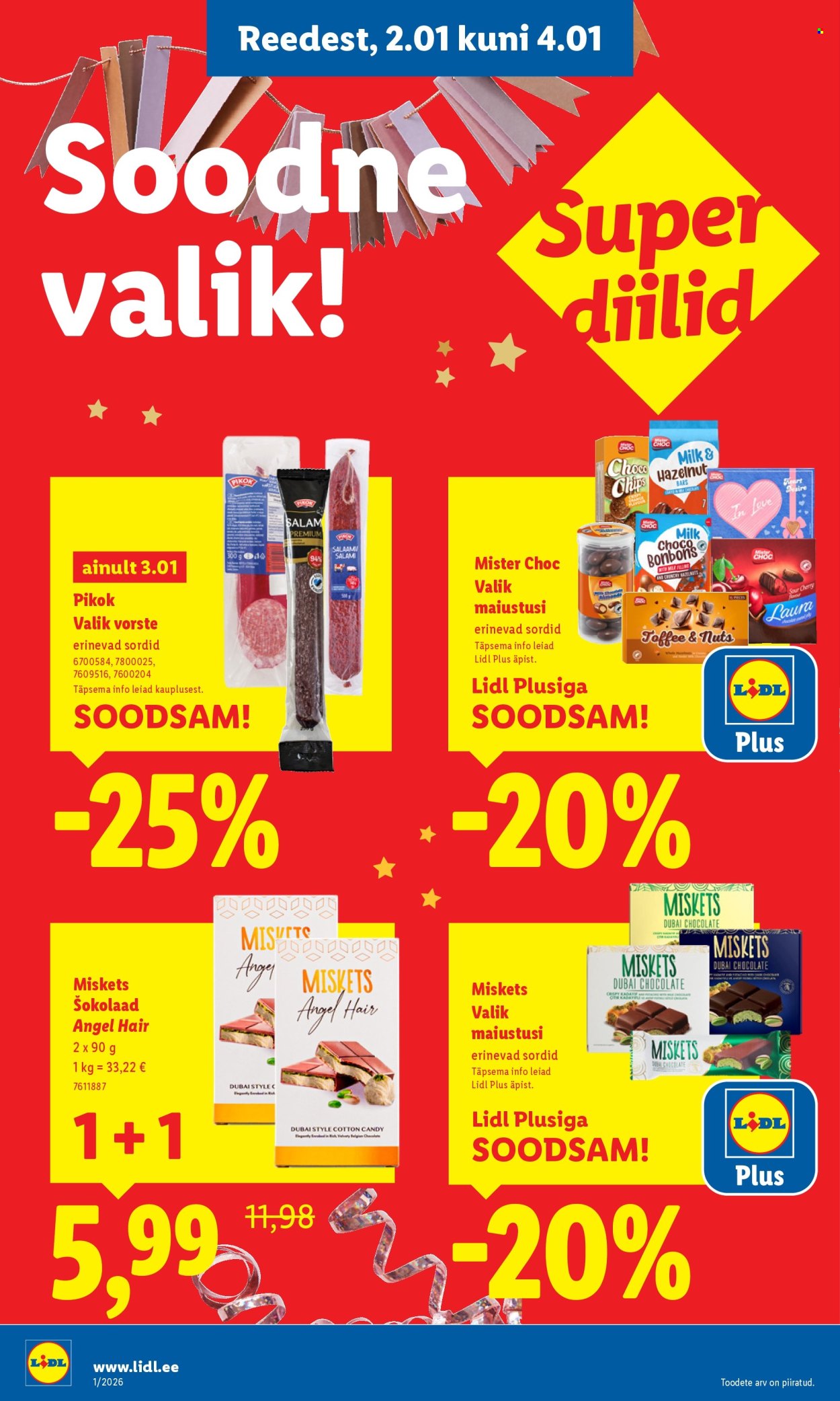 lidl - Lidl kliendileht - Kliendileht (29.12.2025 - 4.01.2026) - page: 56