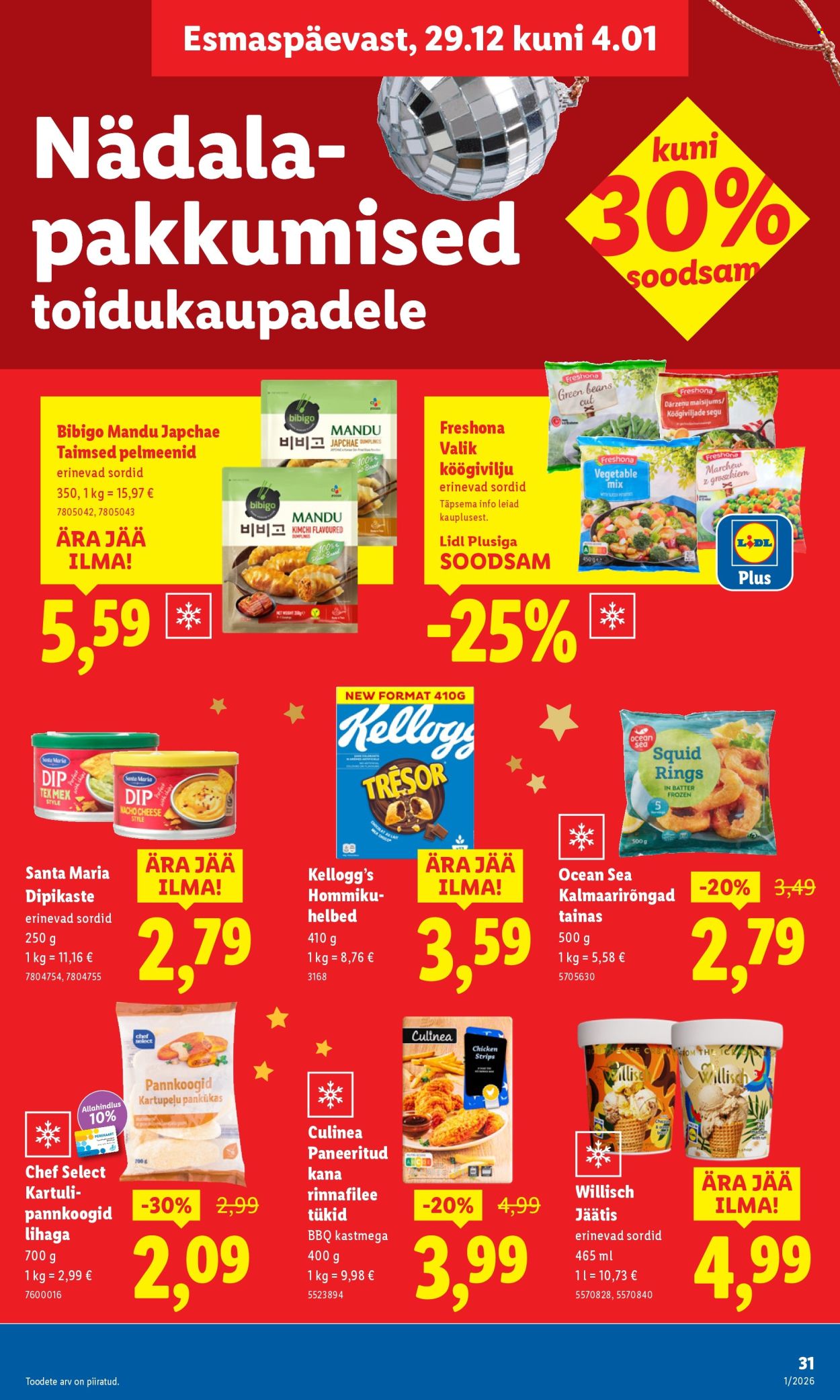 lidl - Lidl kliendileht - Kliendileht (29.12.2025 - 4.01.2026) - page: 31